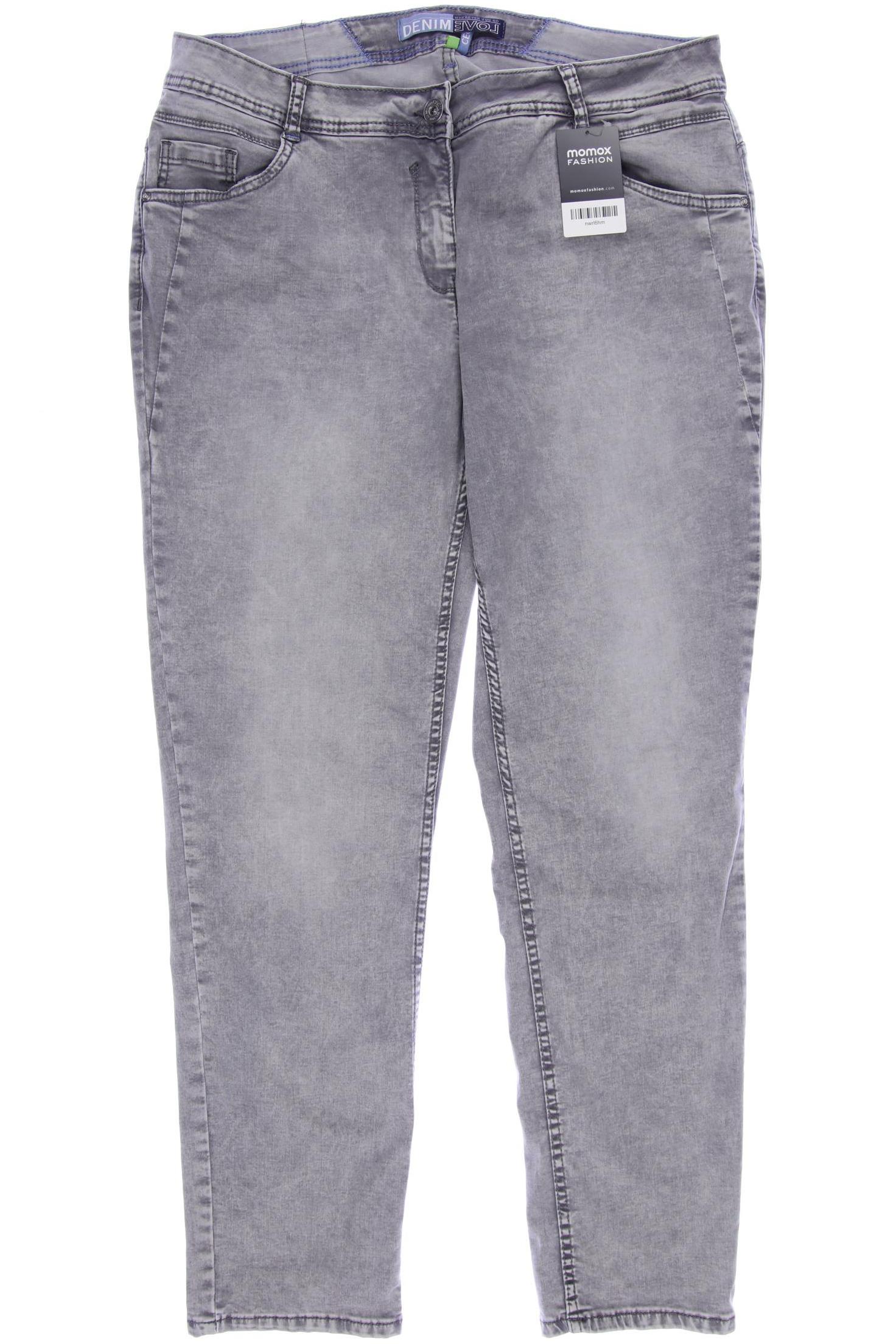 

CECIL Damen Jeans, grau