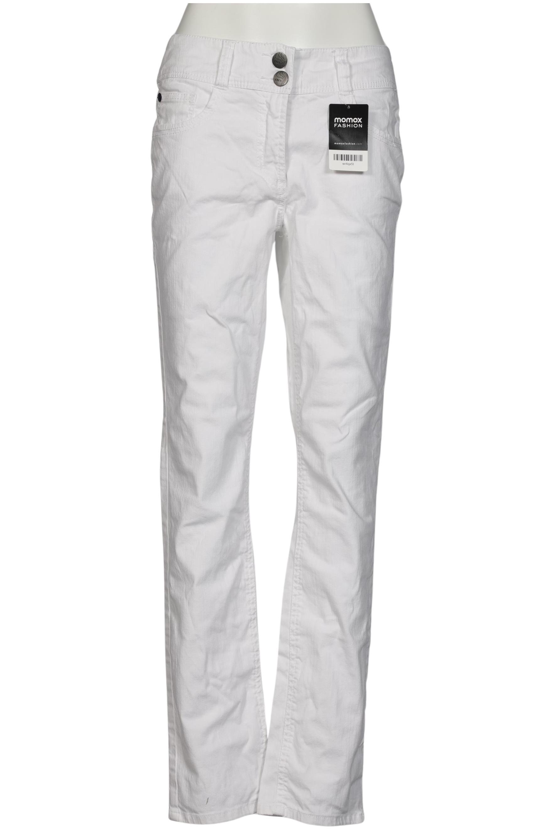 

Cecil Damen Jeans, weiß, Gr. 28