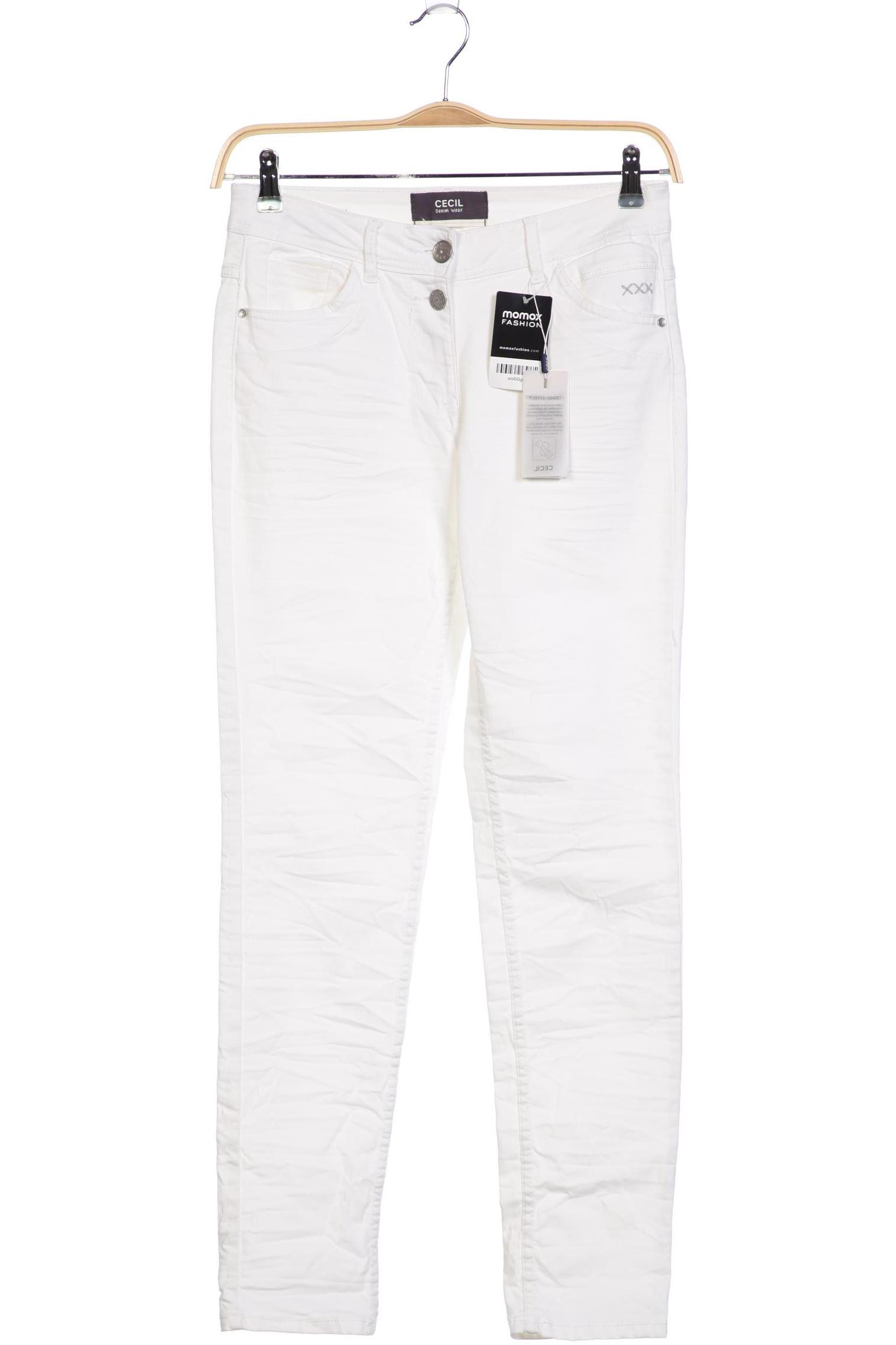 

Cecil Damen Jeans, weiß, Gr. 28
