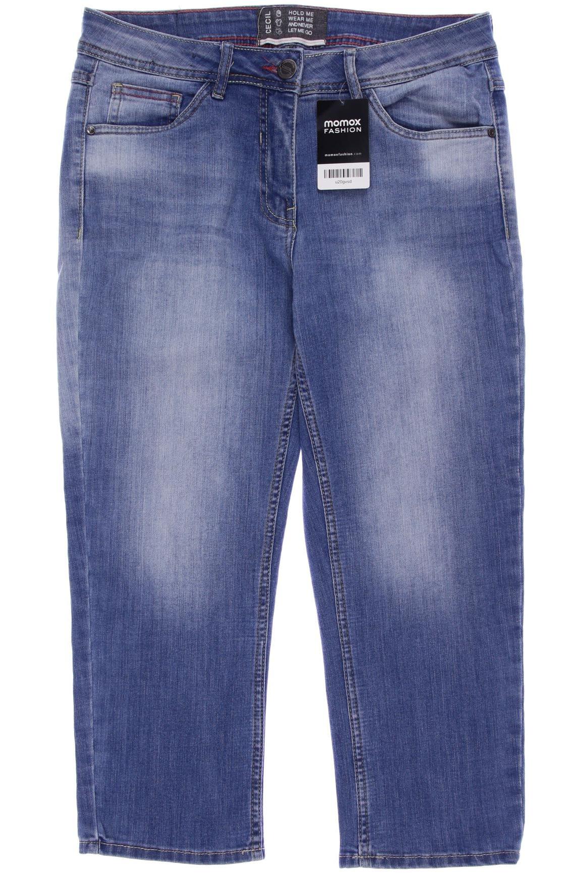 

CECIL Damen Jeans, blau