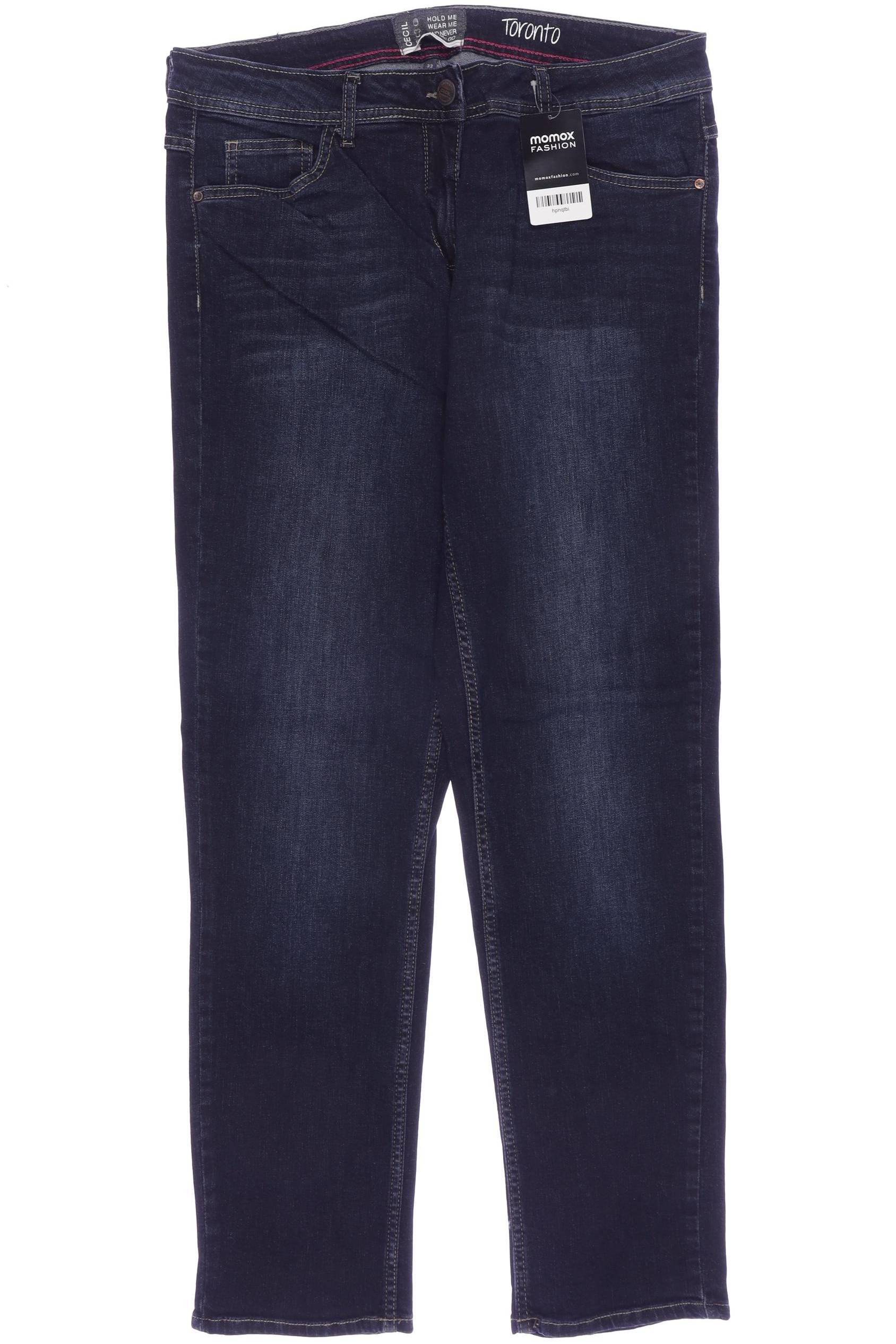 

Cecil Damen Jeans, marineblau, Gr. 33