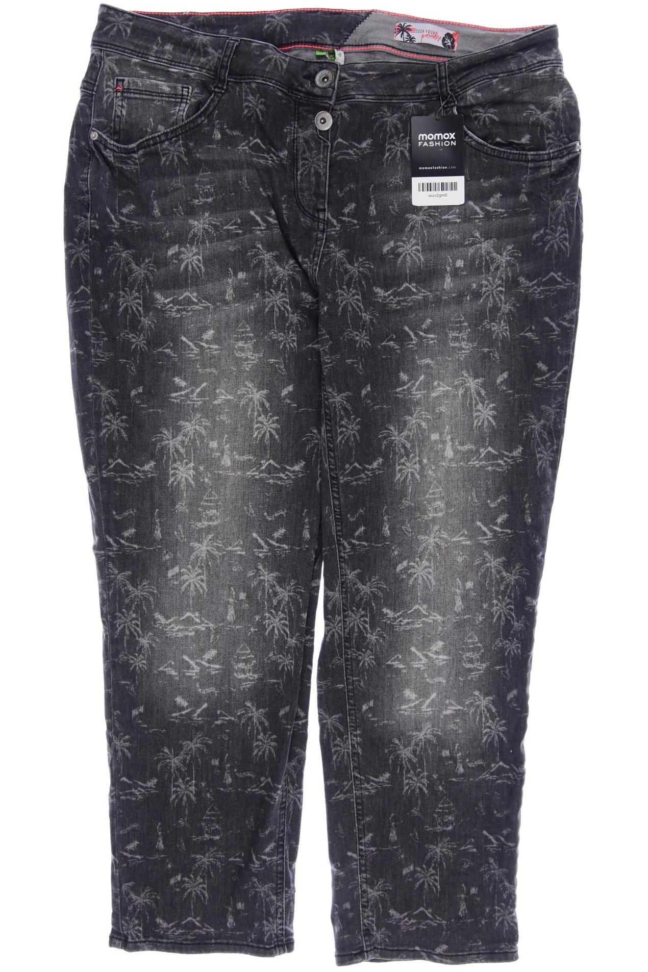 

CECIL Damen Jeans, grau