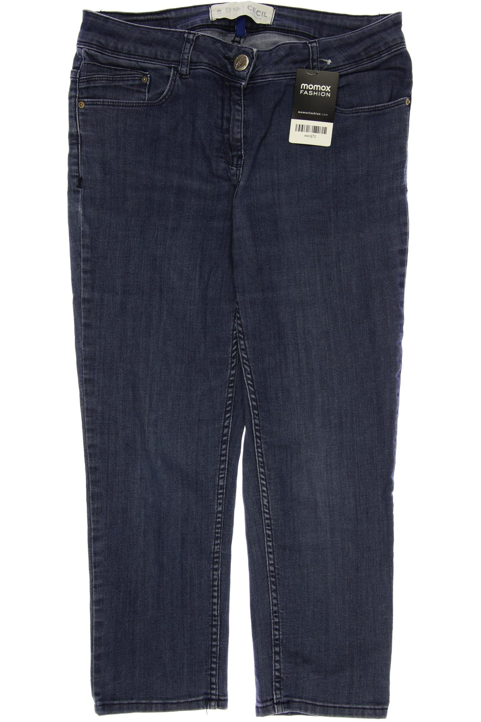 

CECIL Damen Jeans, blau