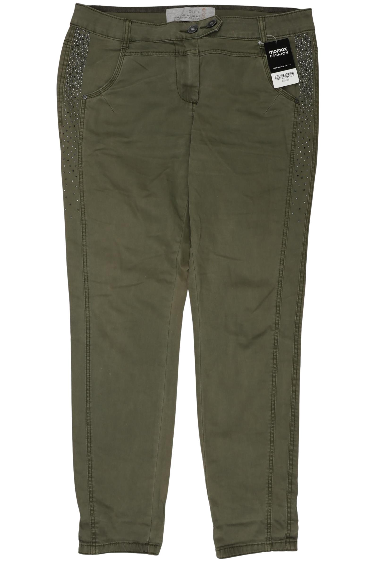 

Cecil Damen Jeans, grün, Gr. 32