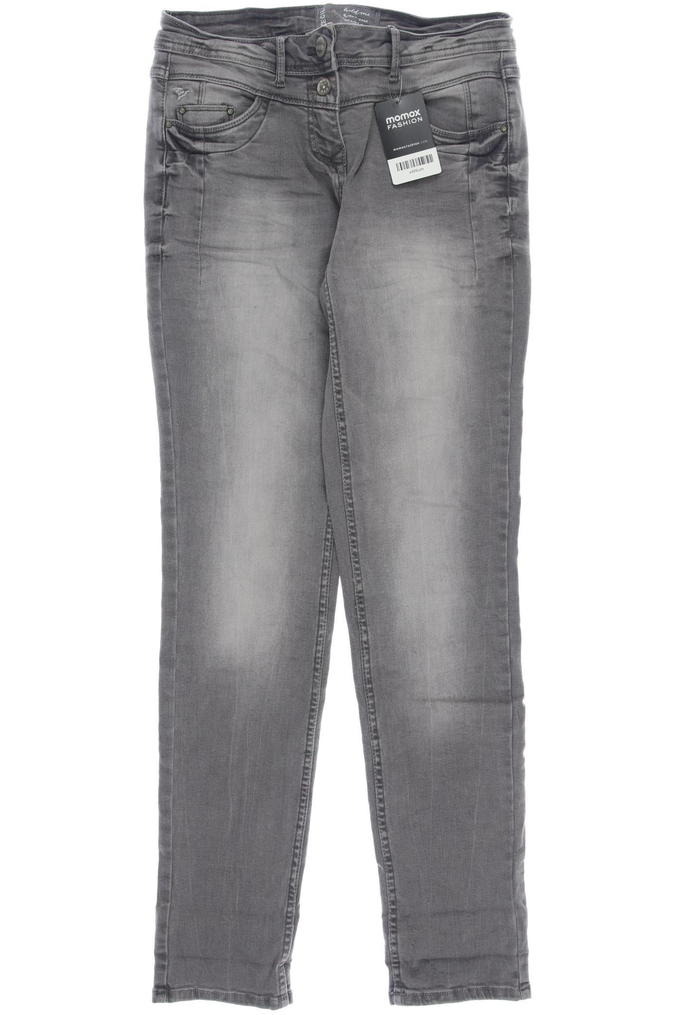 

Cecil Damen Jeans, grau, Gr. 26