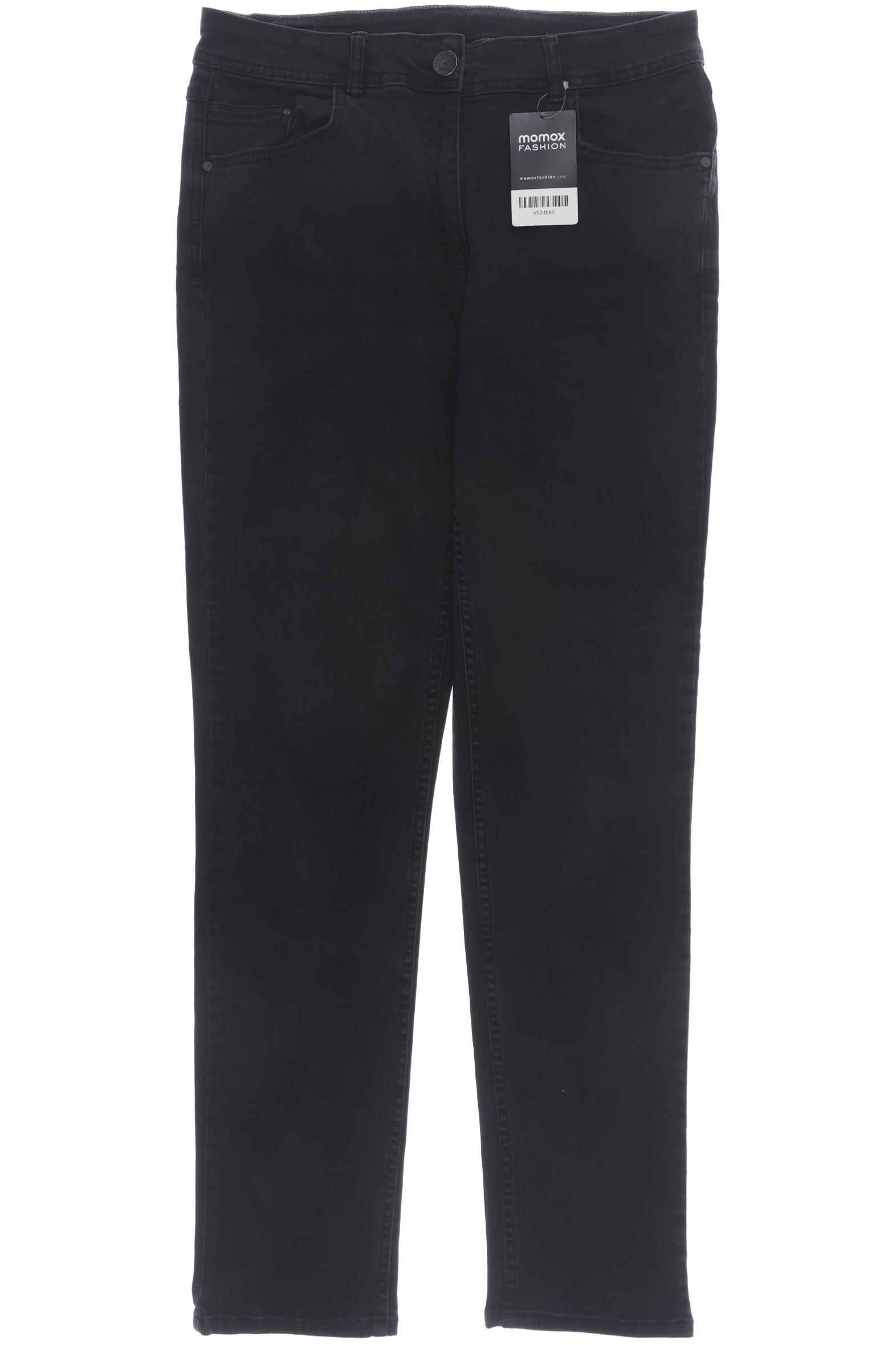 

CECIL Damen Jeans, schwarz