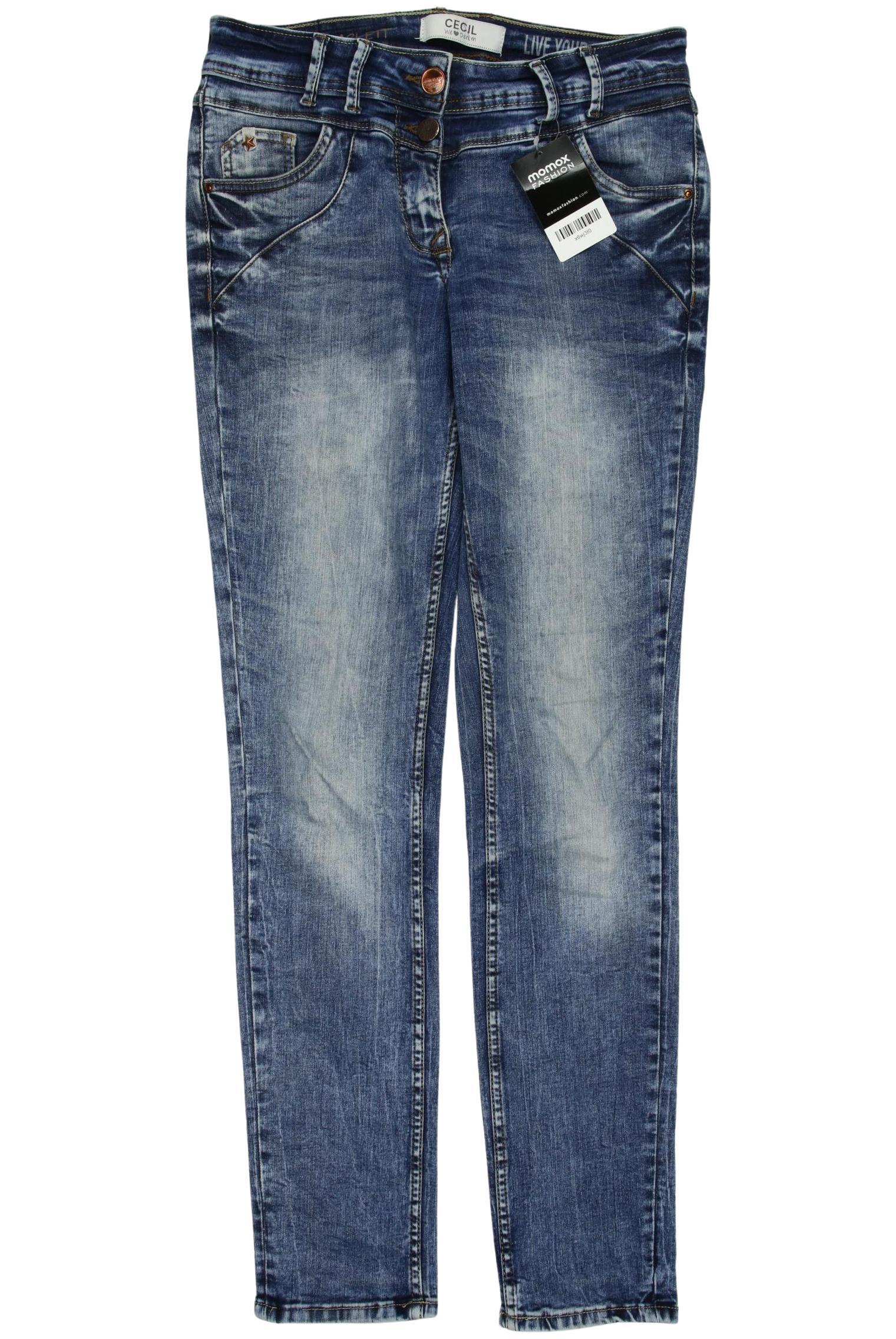 

Cecil Damen Jeans, blau, Gr. 27