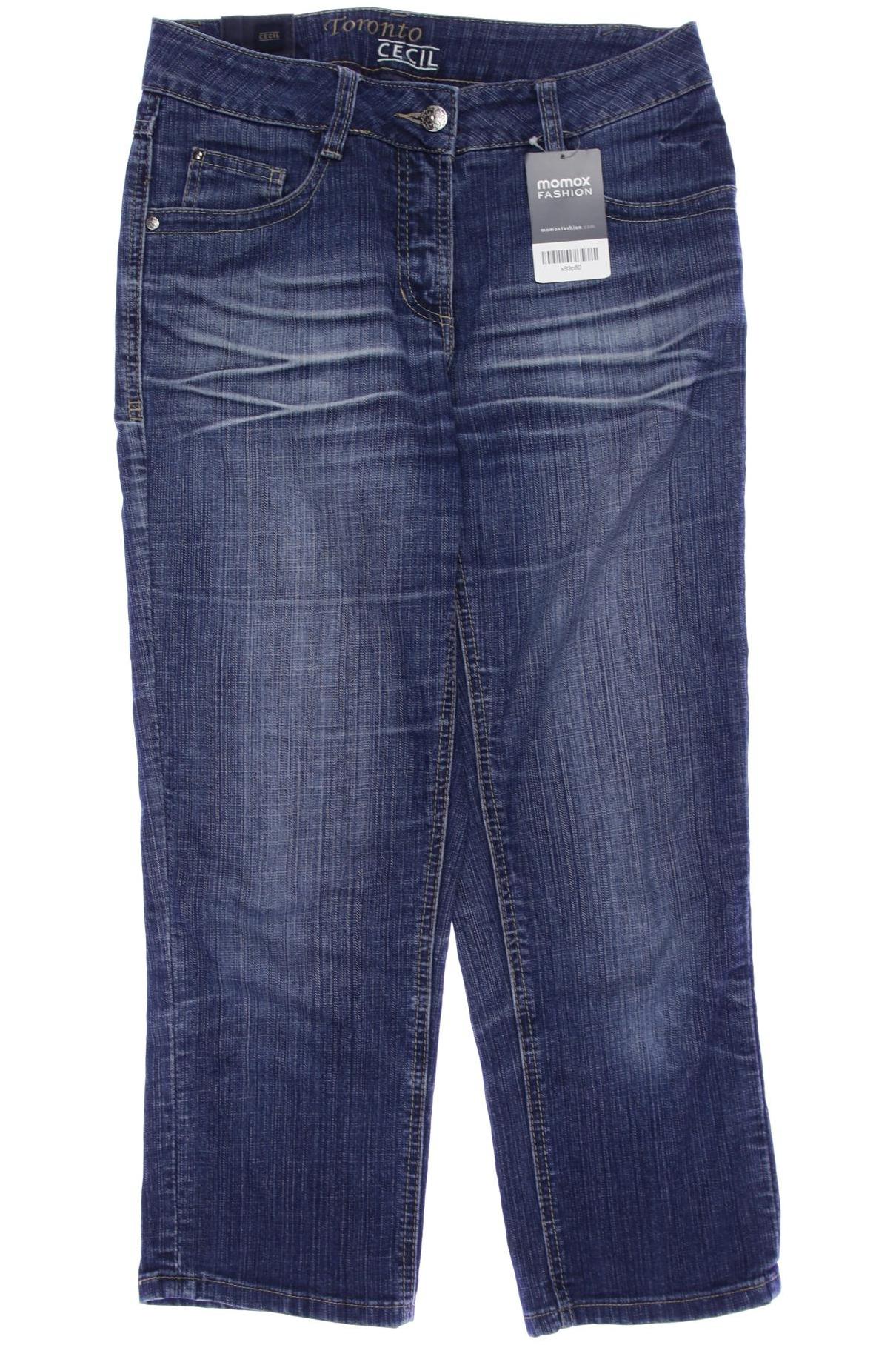 

CECIL Damen Jeans, marineblau