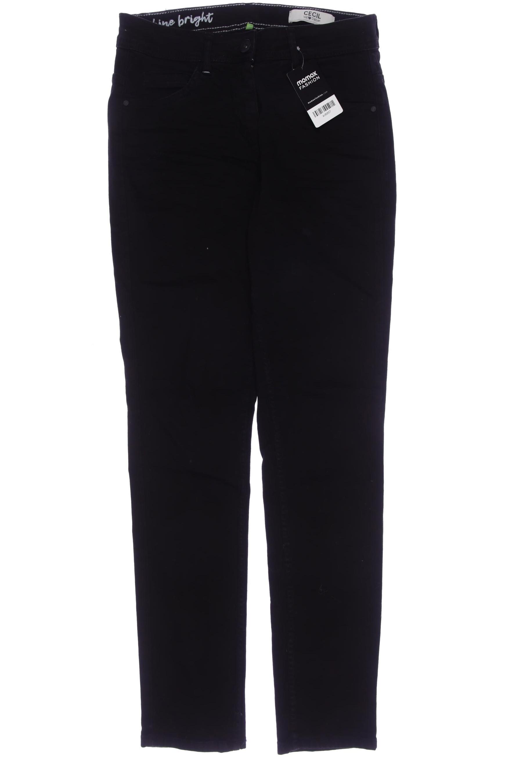 

Cecil Damen Jeans, schwarz, Gr. 28