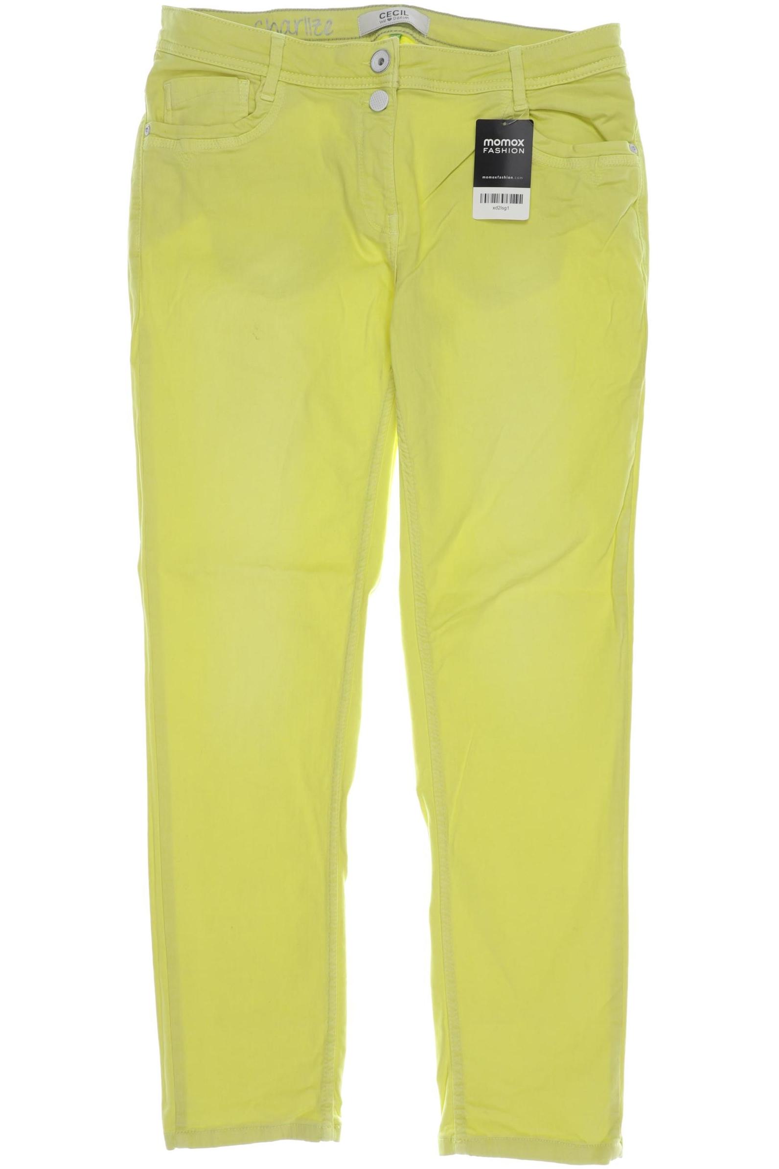 

Cecil Damen Jeans, gelb, Gr. 30