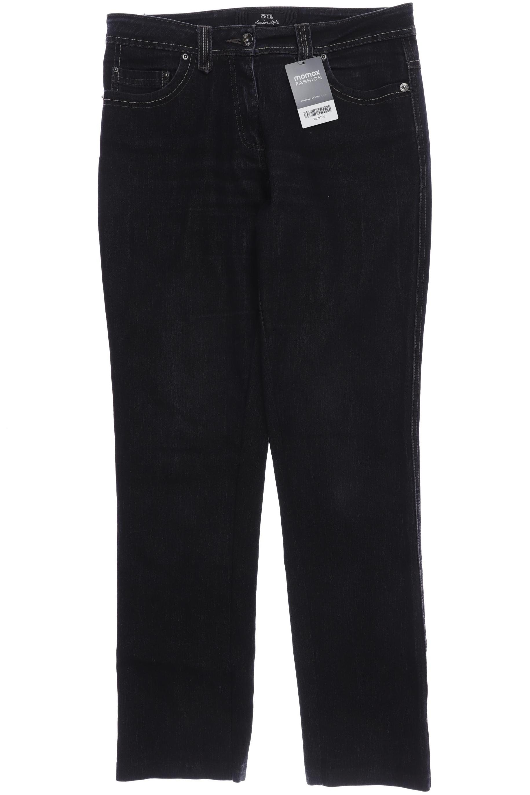 

Cecil Damen Jeans, schwarz, Gr. 30