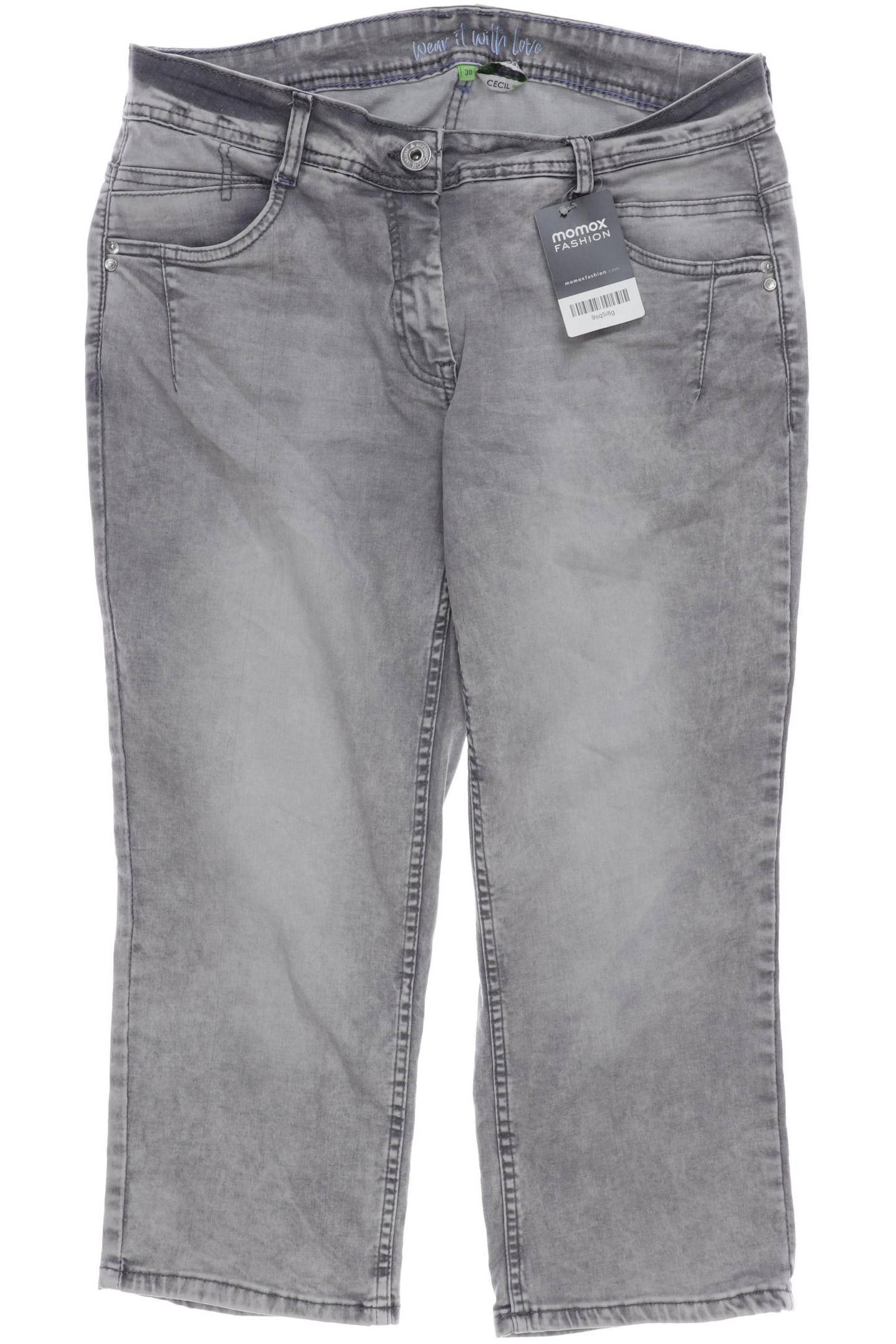 

Cecil Damen Jeans, grau, Gr. 30