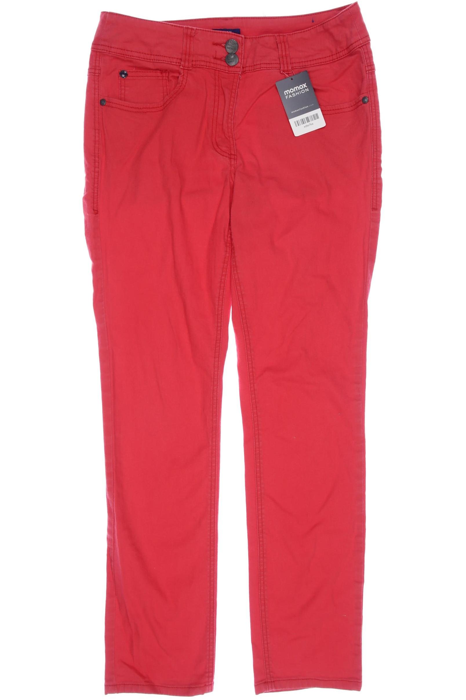 

Cecil Damen Jeans, rot, Gr. 31