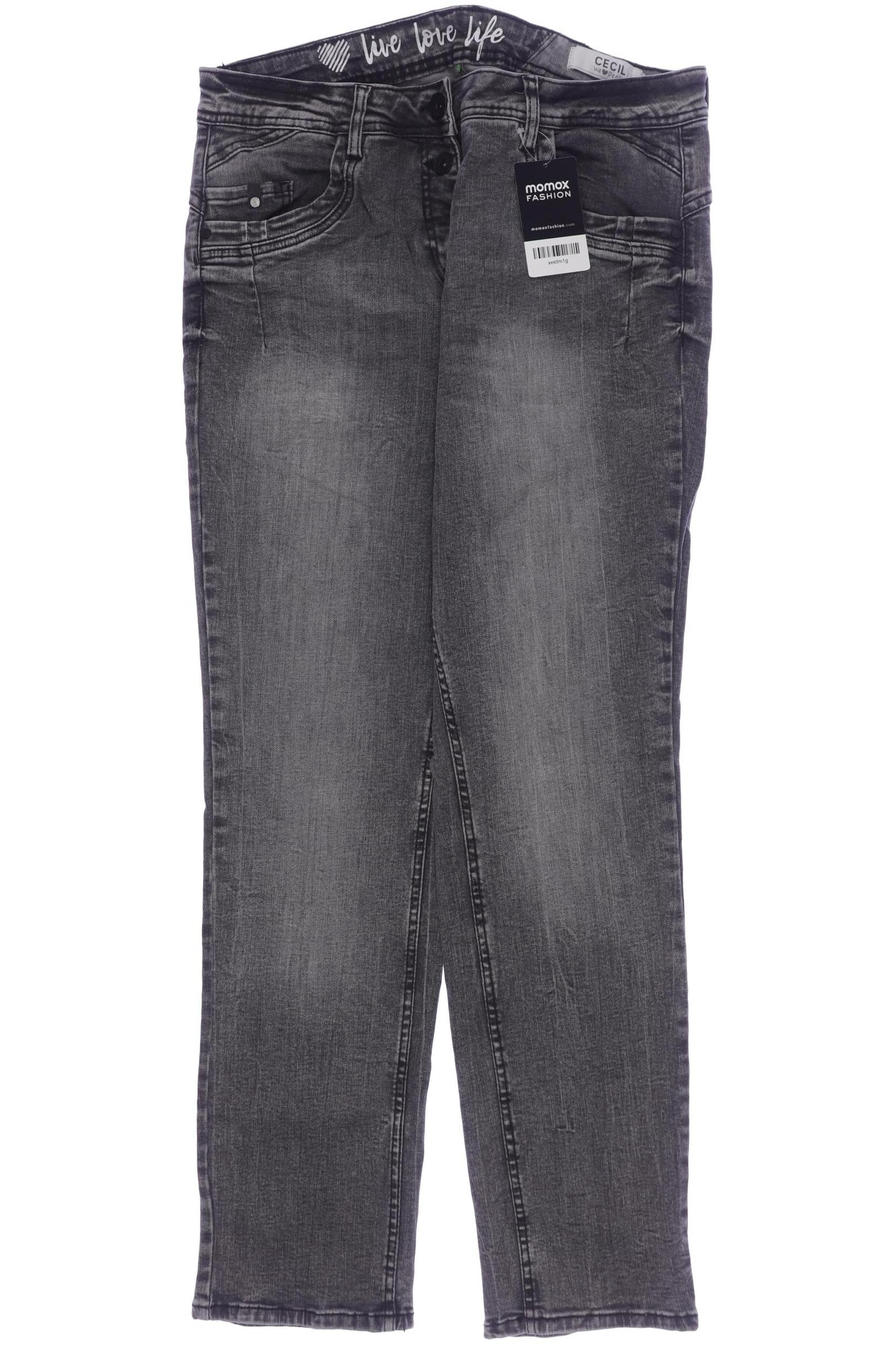 

Cecil Damen Jeans, grau, Gr. 33