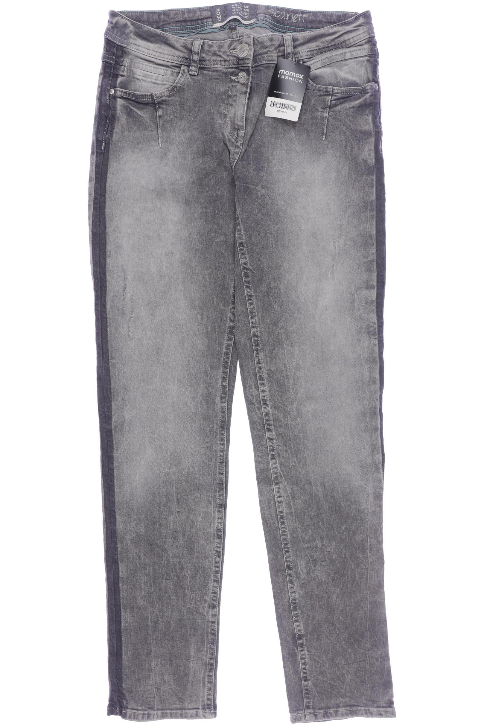 

Cecil Damen Jeans, grau, Gr. 29