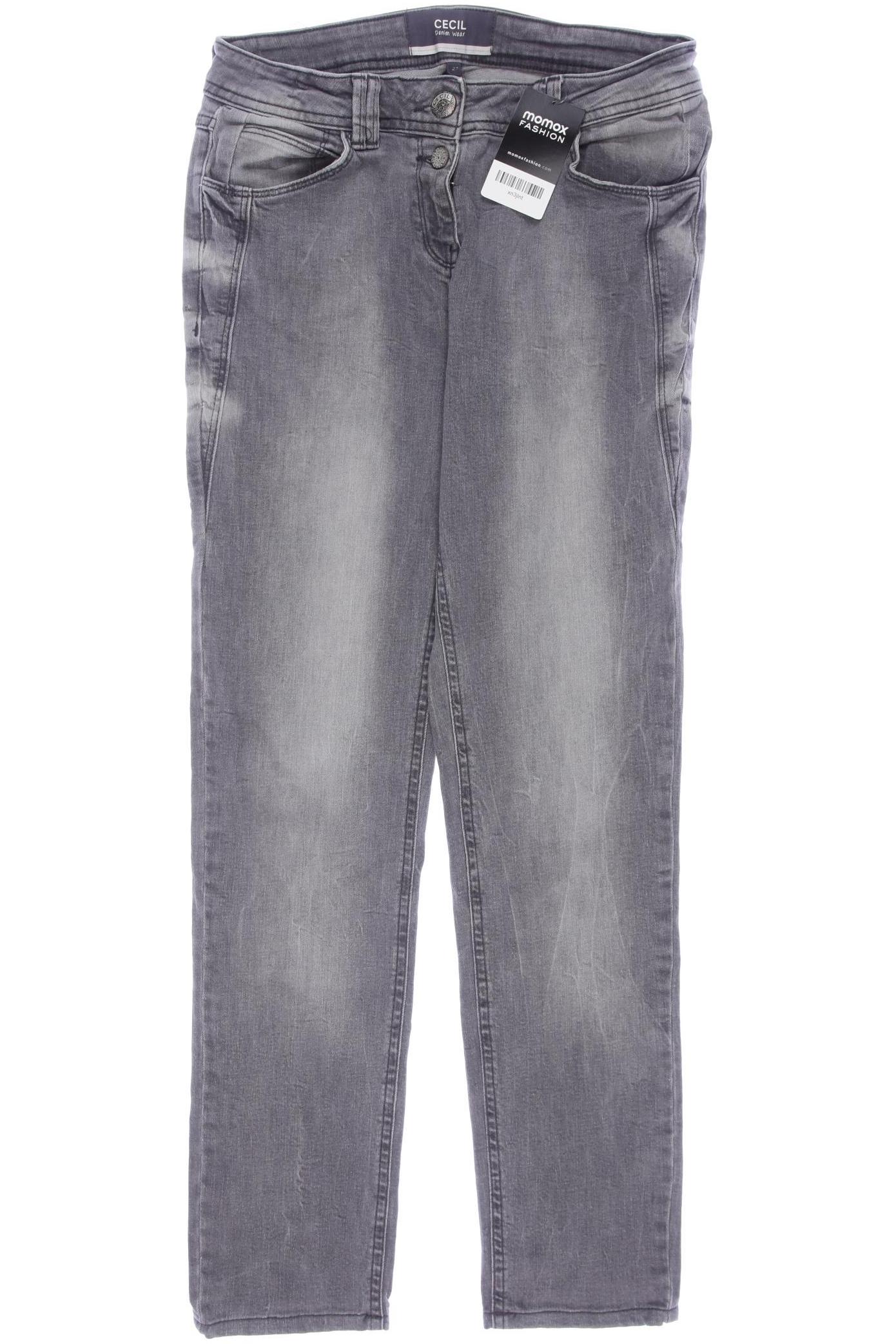 

Cecil Damen Jeans, grau, Gr. 27