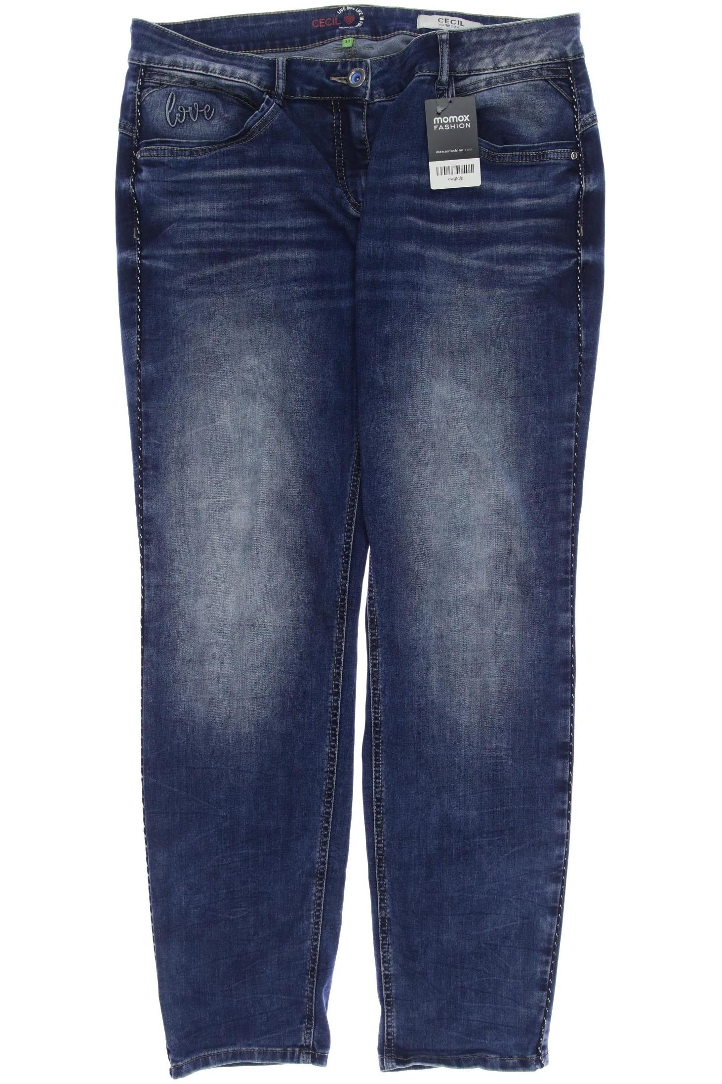 

Cecil Damen Jeans, blau, Gr. 34