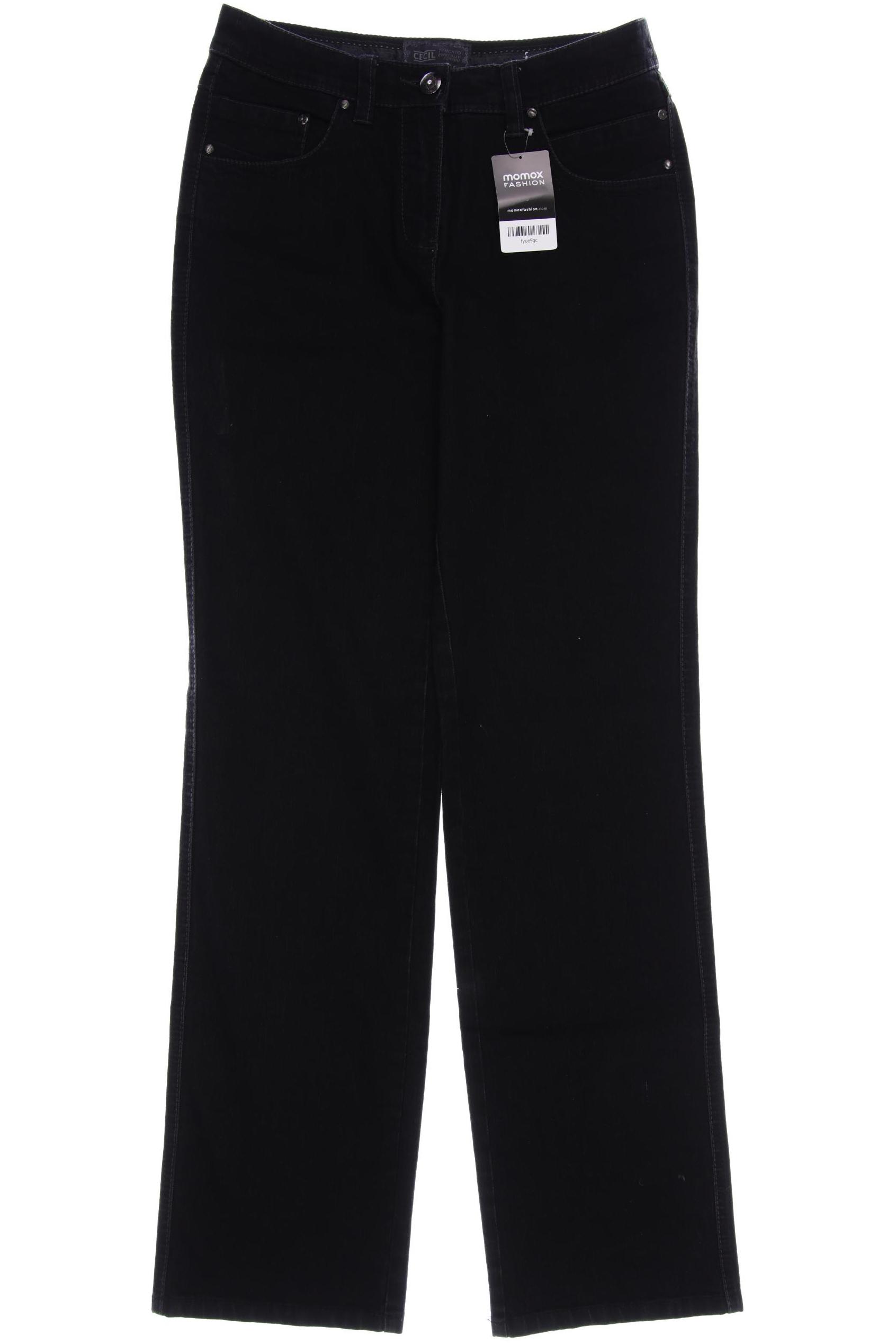 

Cecil Damen Jeans, schwarz, Gr. 30