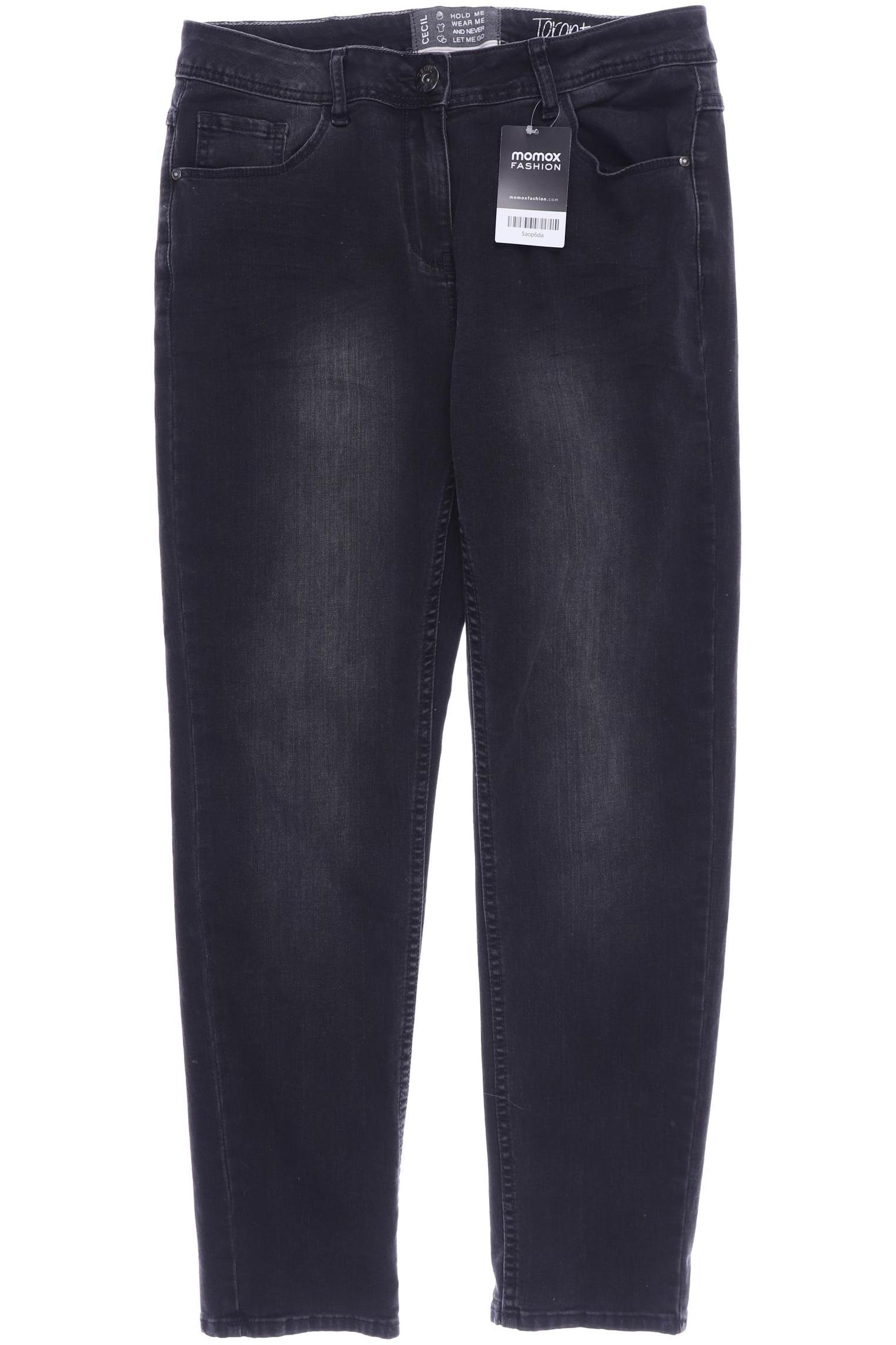 

CECIL Damen Jeans, grau