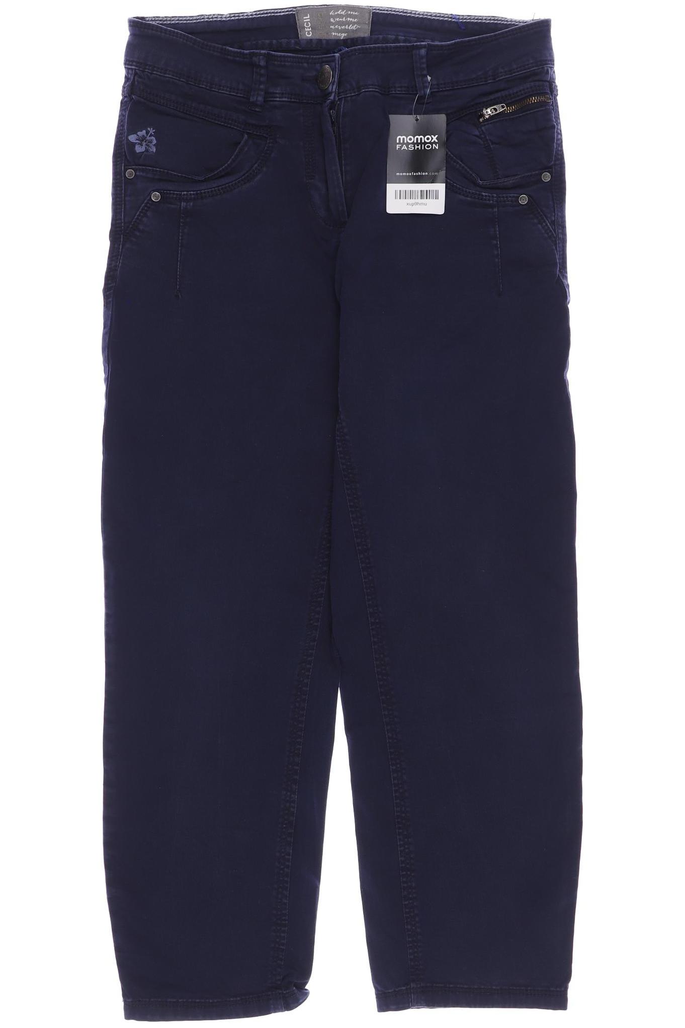 

CECIL Damen Jeans, cremeweiß