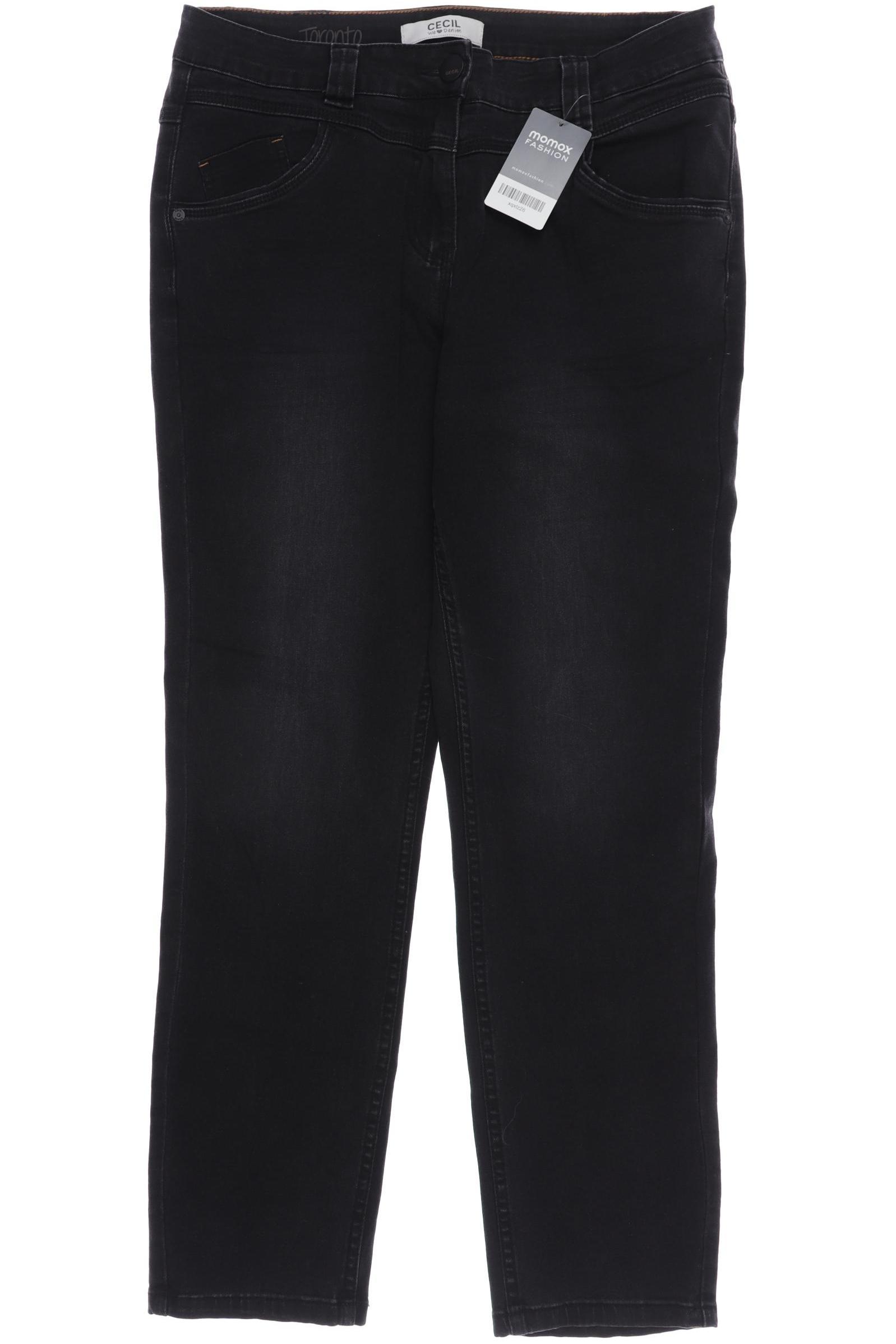

Cecil Damen Jeans, schwarz, Gr. 42