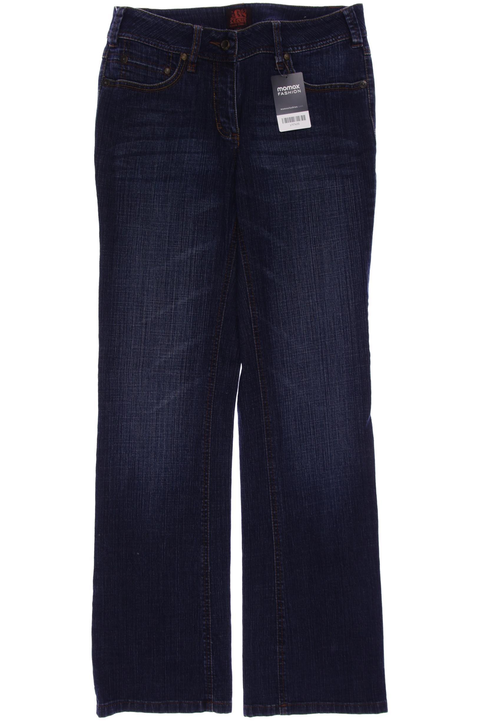 

CECIL Damen Jeans, marineblau