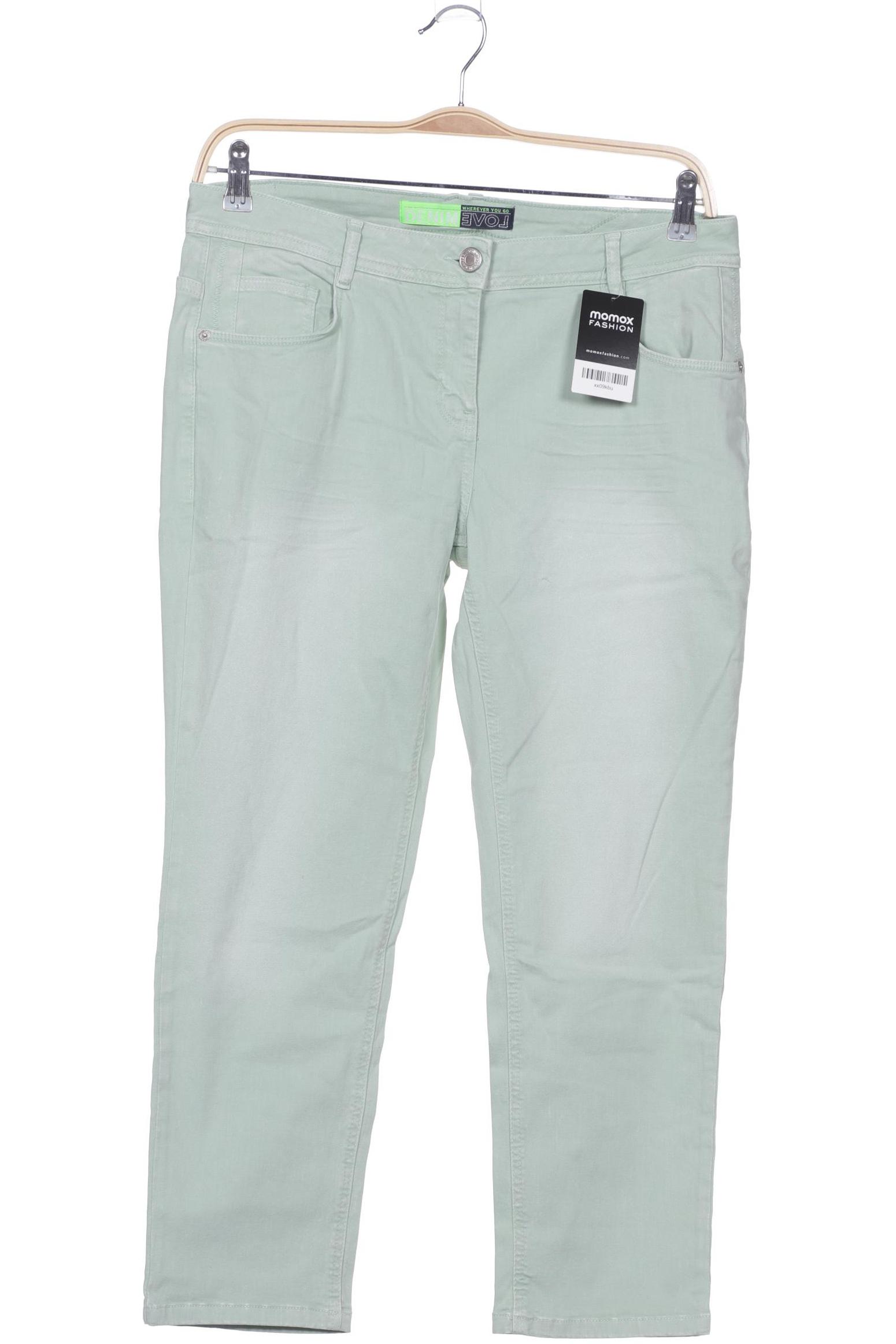 

Cecil Damen Jeans, hellgrün, Gr. 42