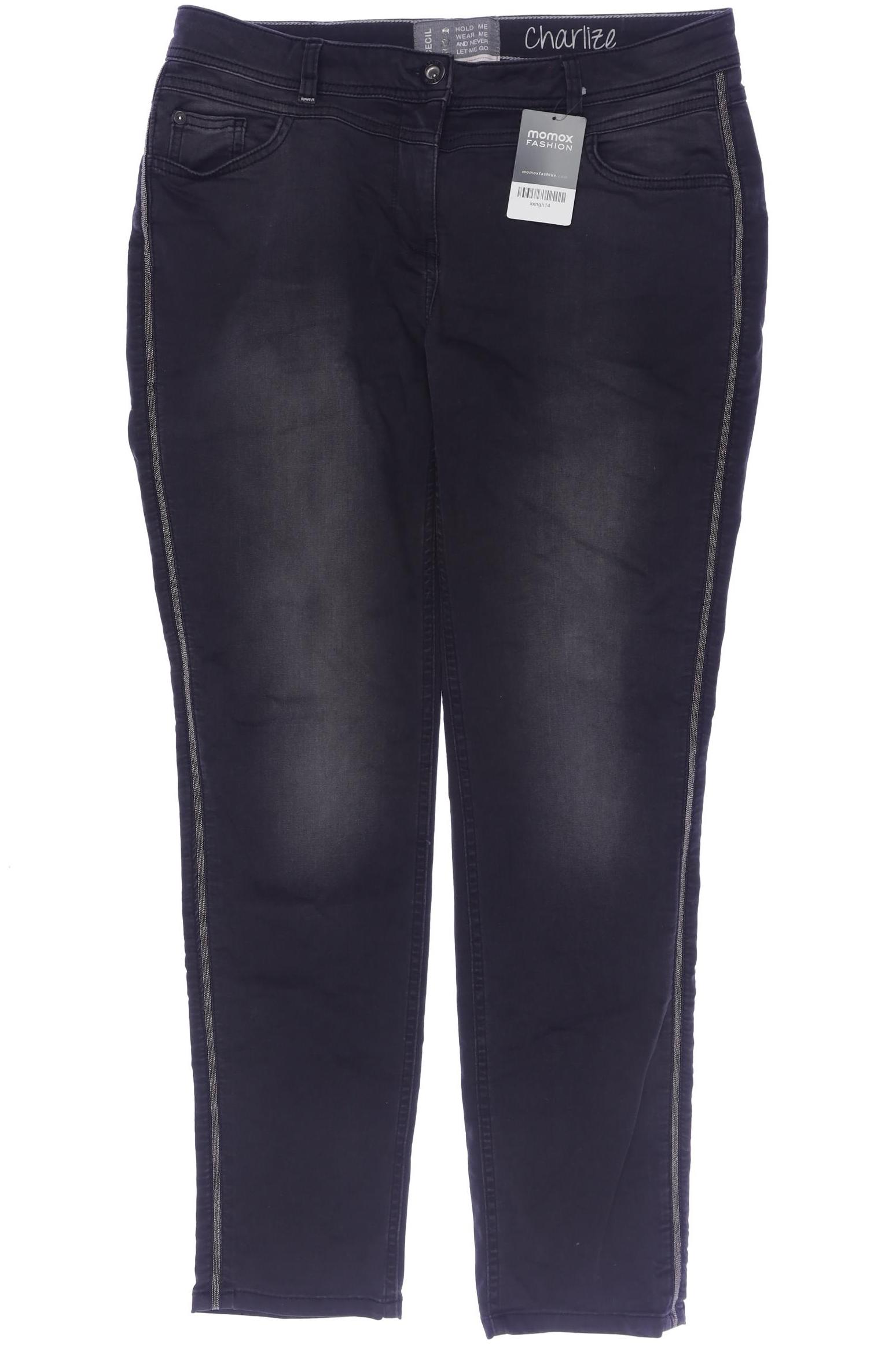 

Cecil Damen Jeans, schwarz, Gr. 34