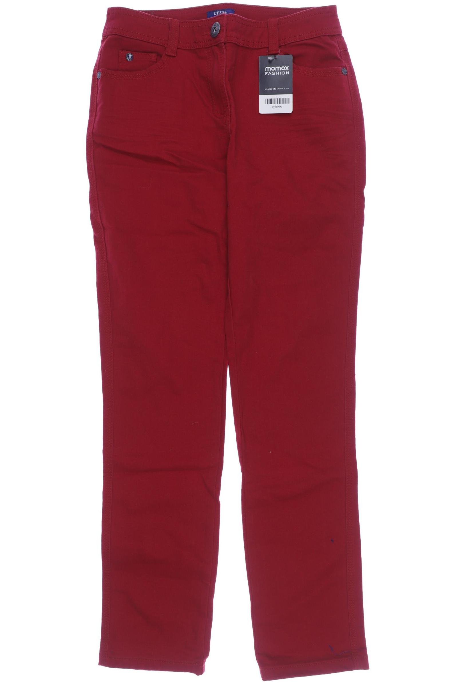 

CECIL Damen Jeans, rot