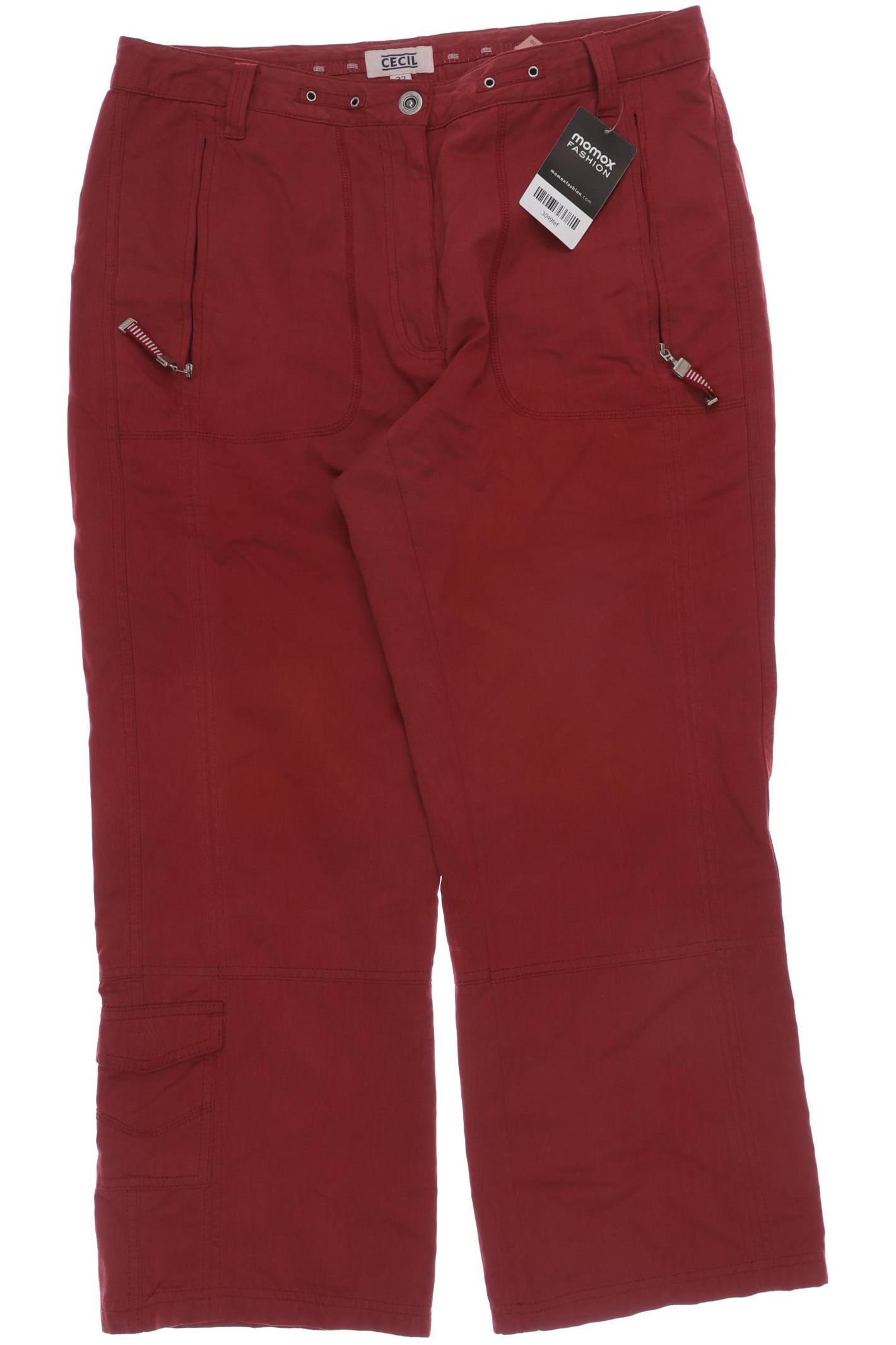 

CECIL Damen Jeans, rot