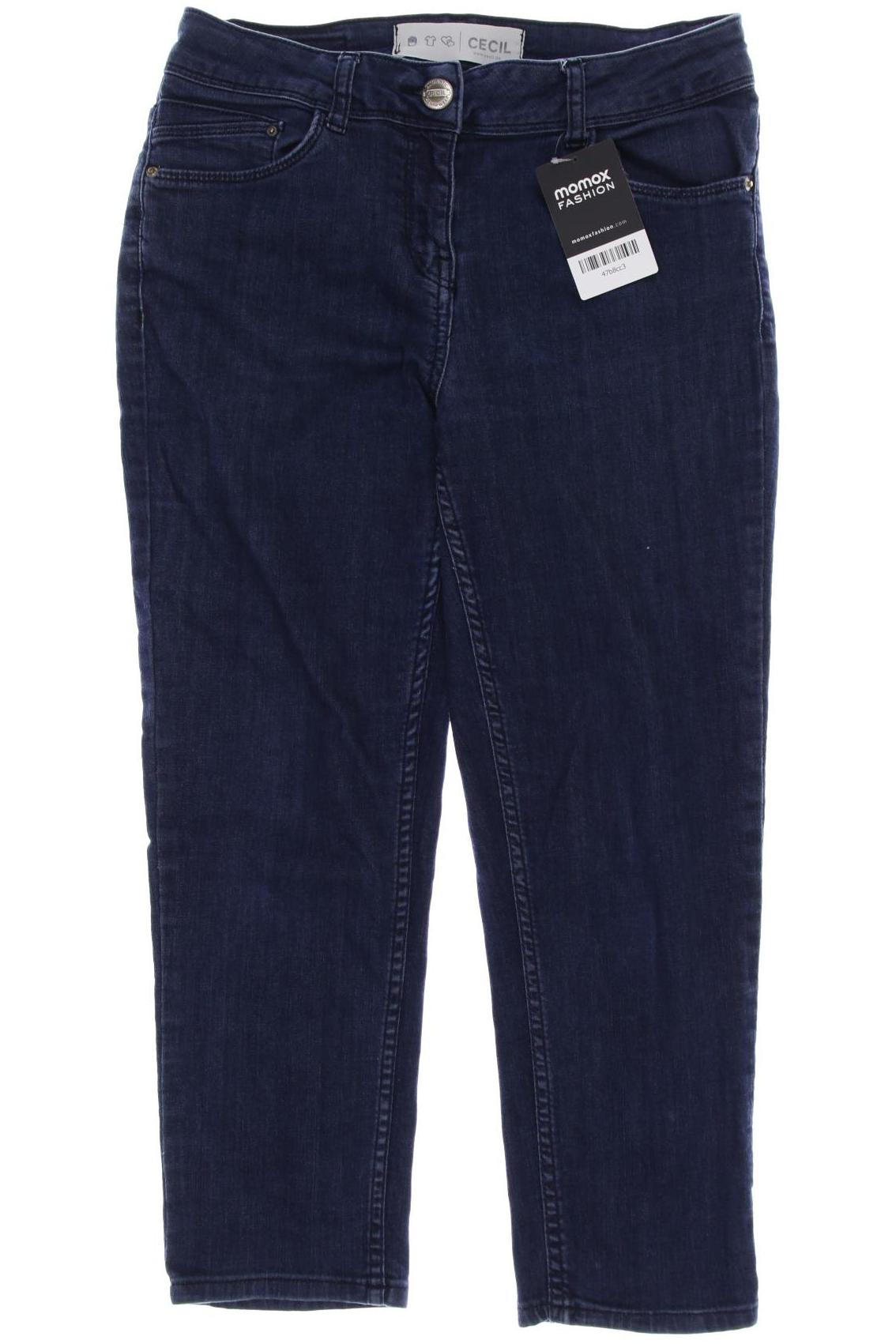 

CECIL Damen Jeans, marineblau