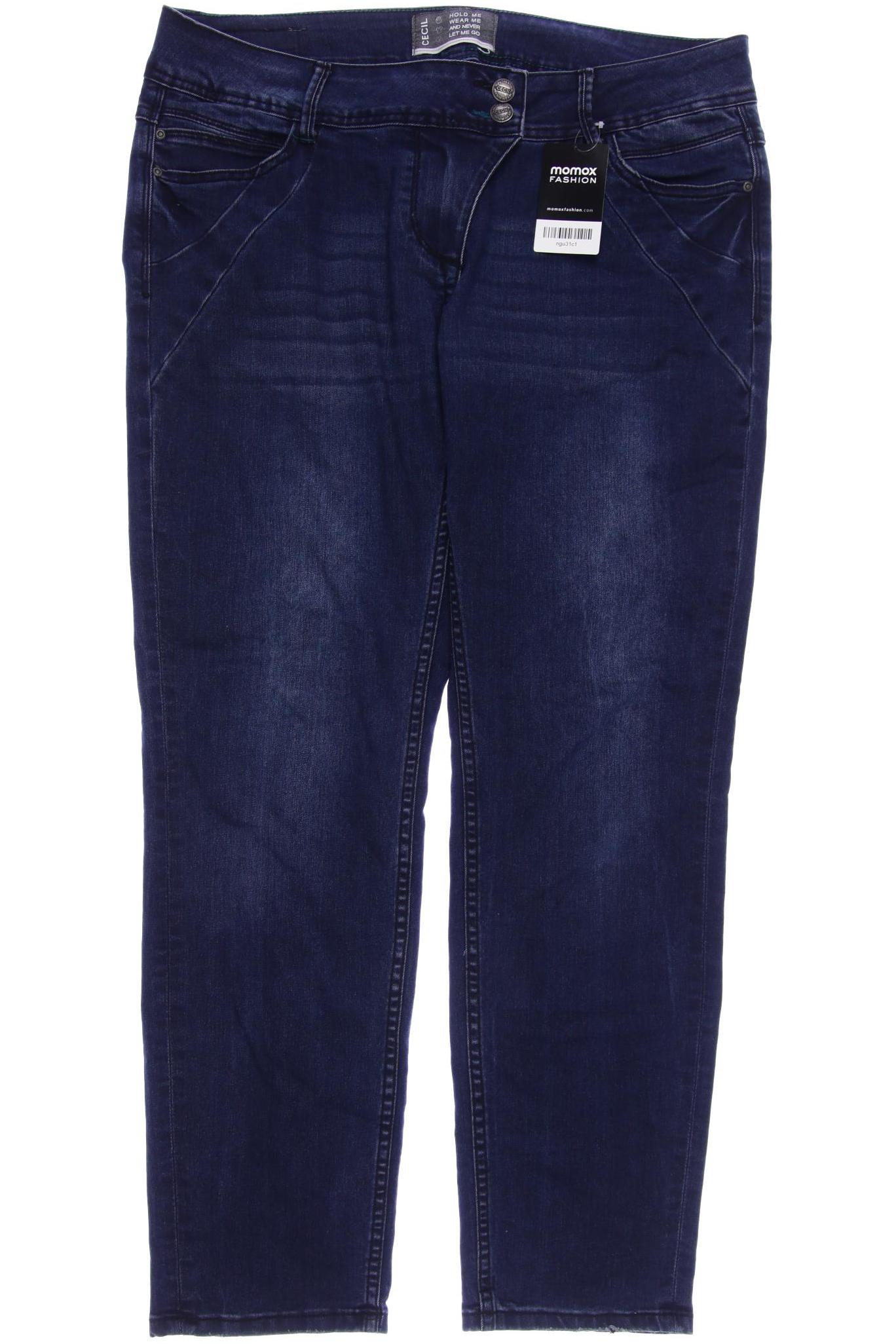 

CECIL Damen Jeans, marineblau