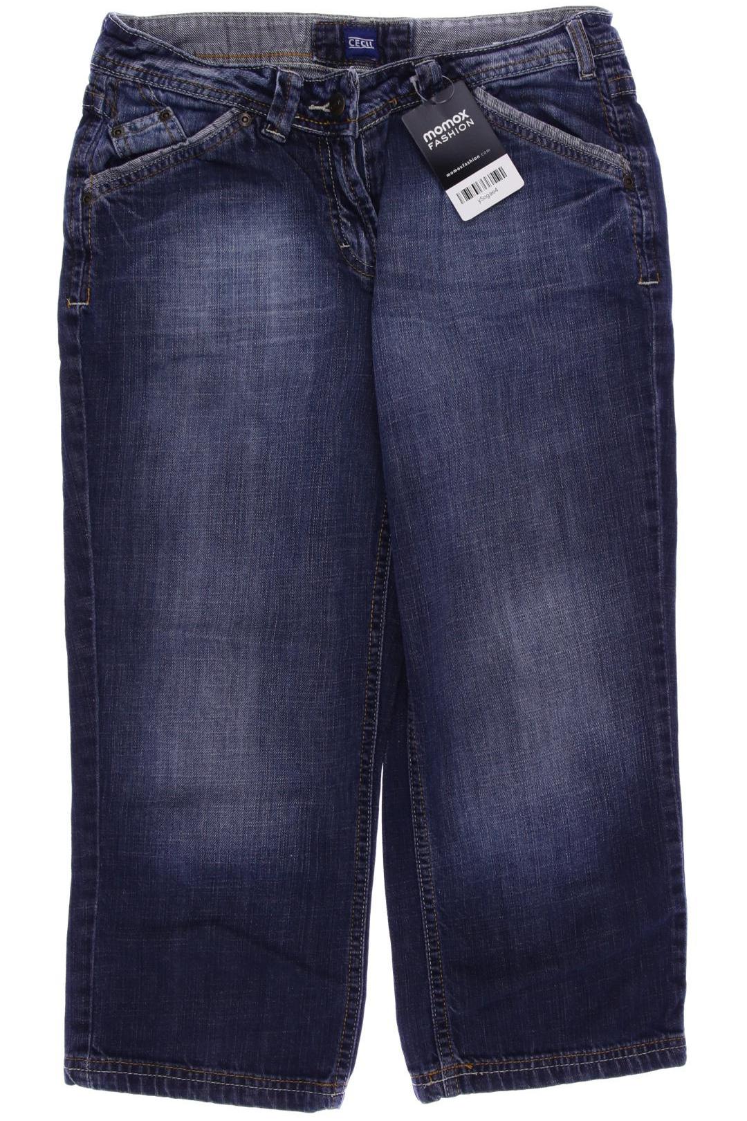 

CECIL Damen Jeans, marineblau