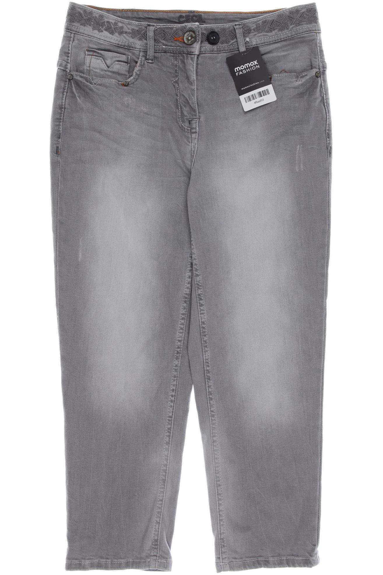 

Cecil Damen Jeans, grau, Gr. 27