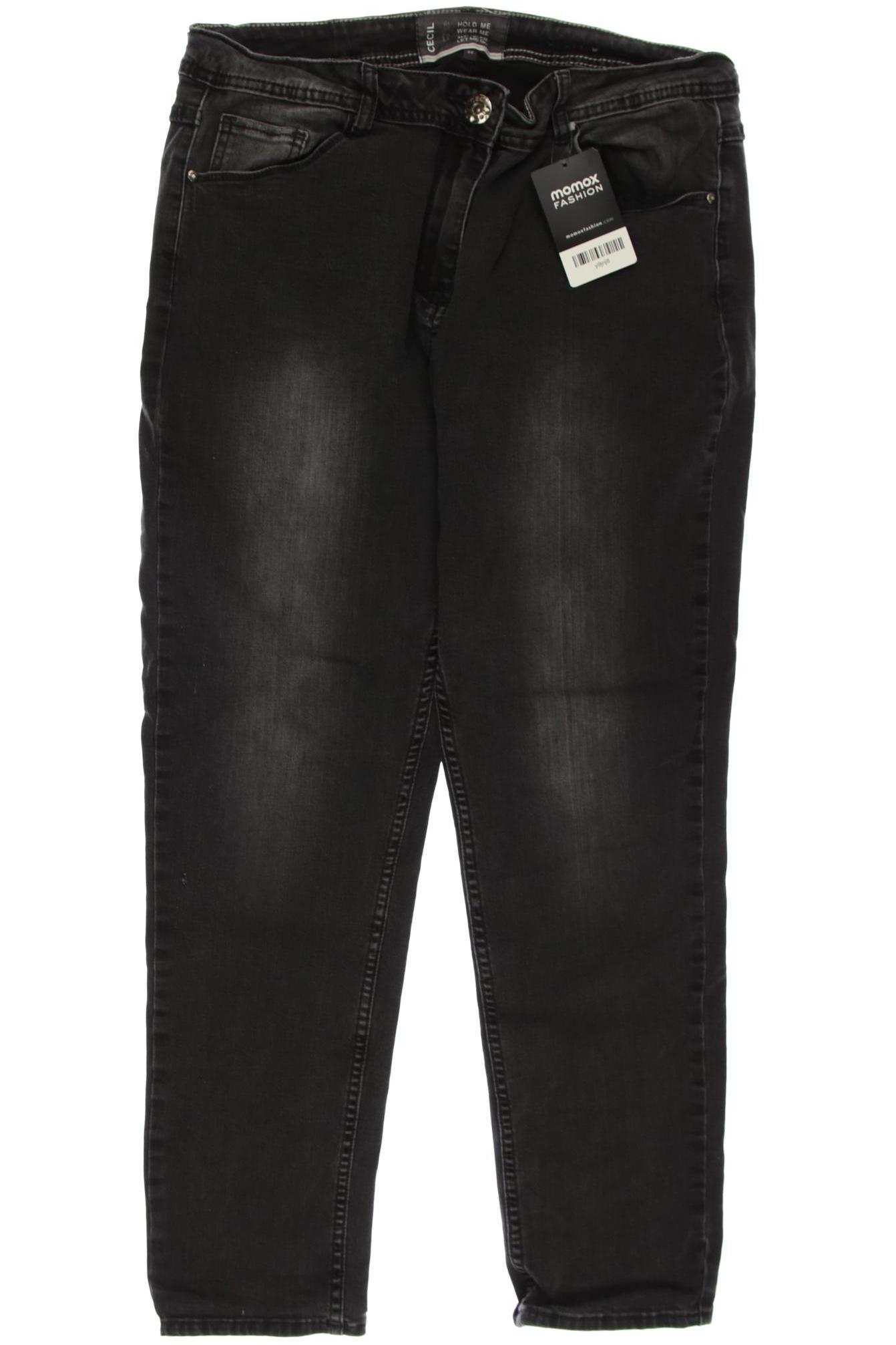 

CECIL Damen Jeans, grau
