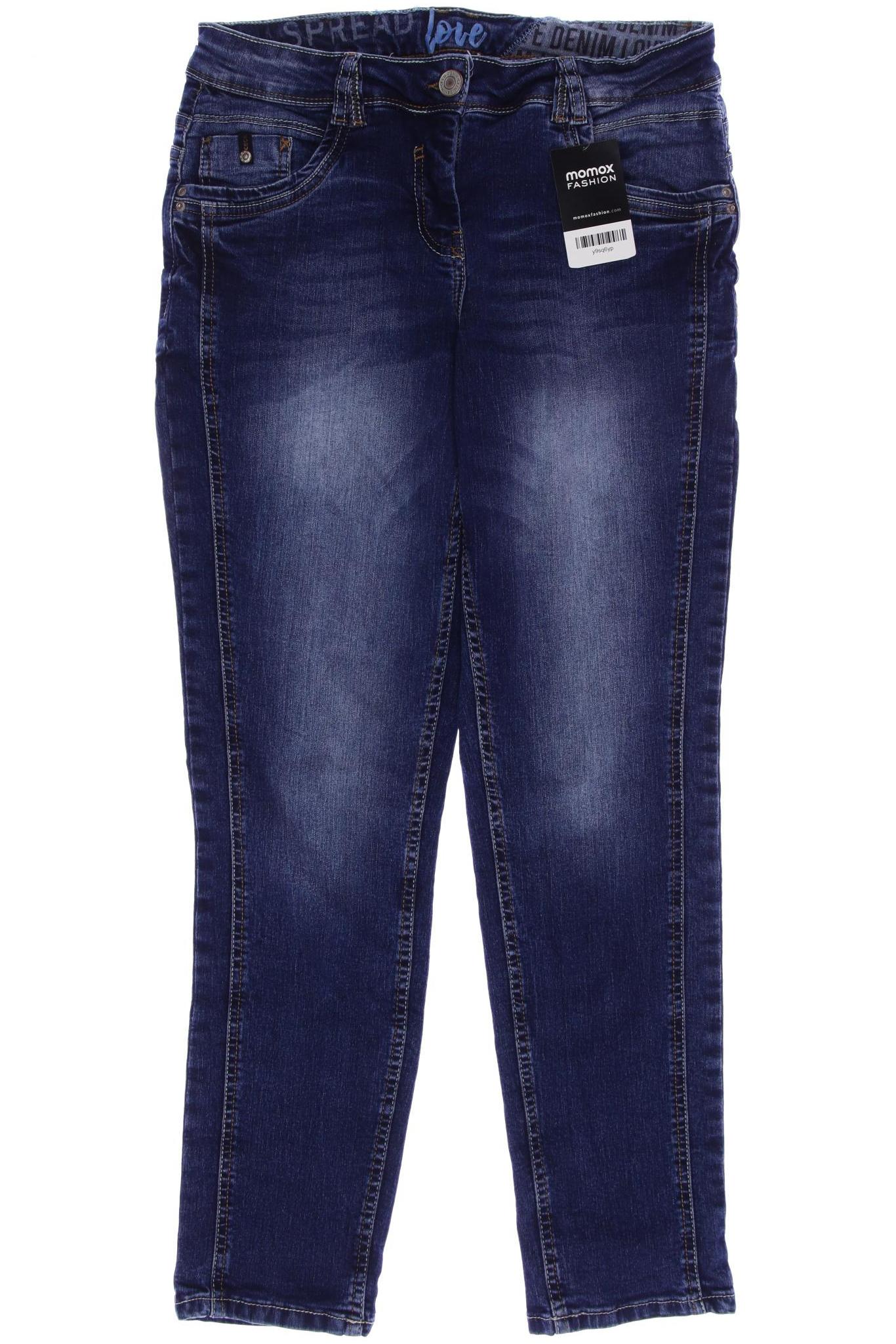 

CECIL Damen Jeans, blau