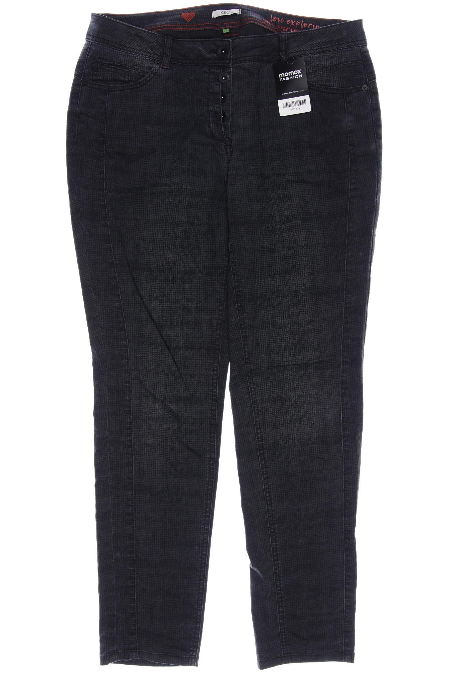 

CECIL Damen Jeans, grau