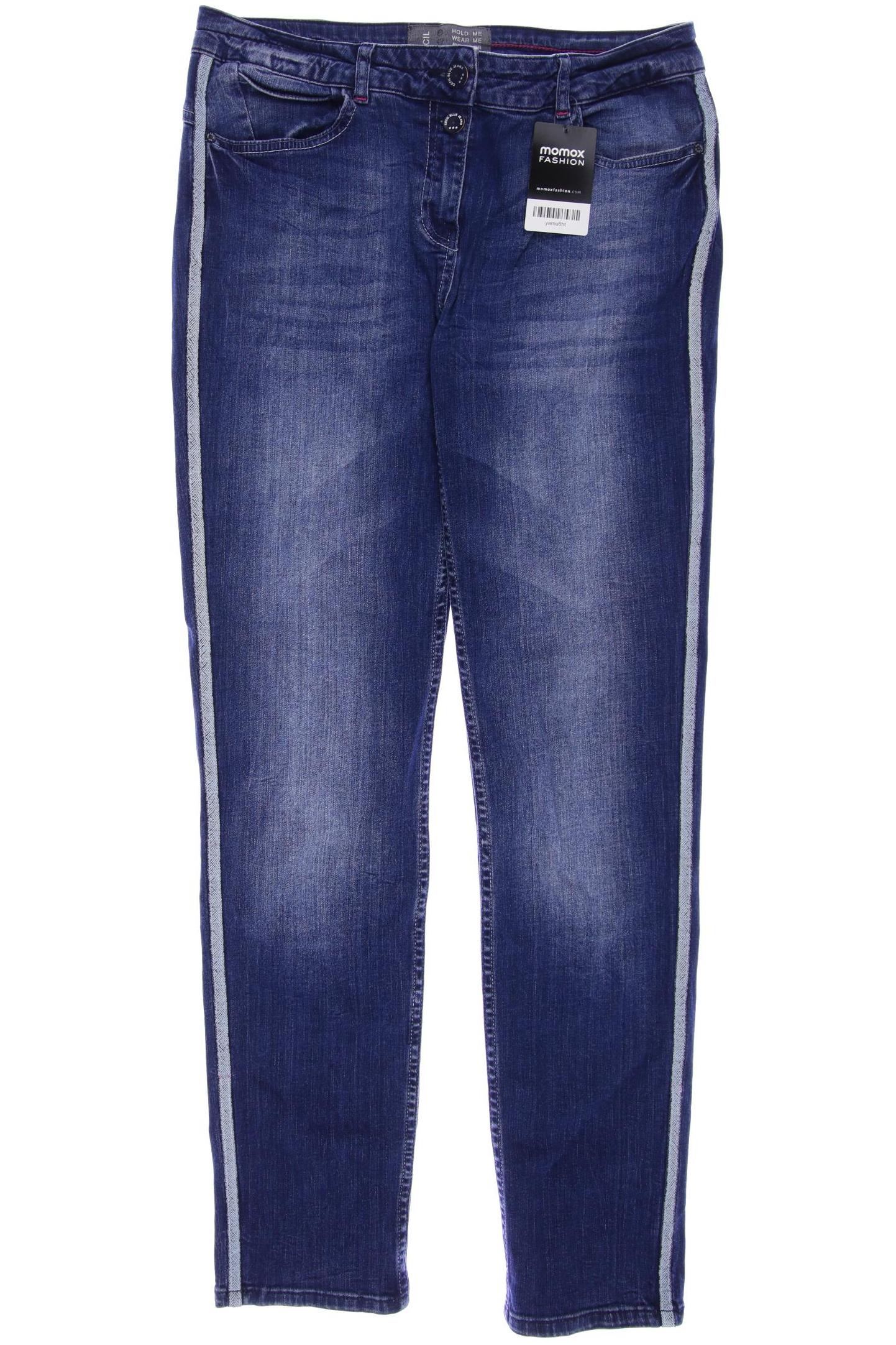 

CECIL Damen Jeans, blau