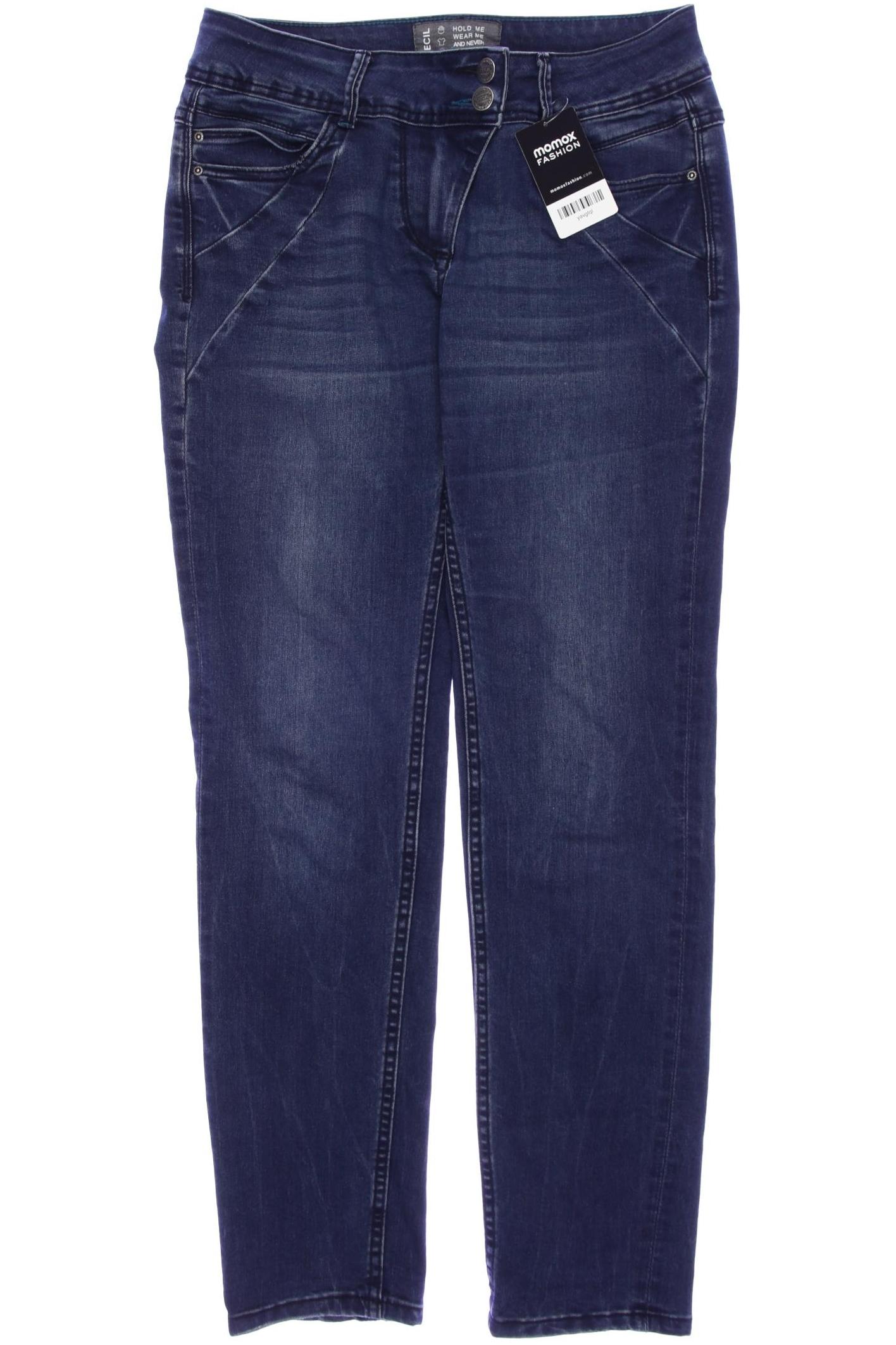 

Cecil Damen Jeans, marineblau, Gr. 28