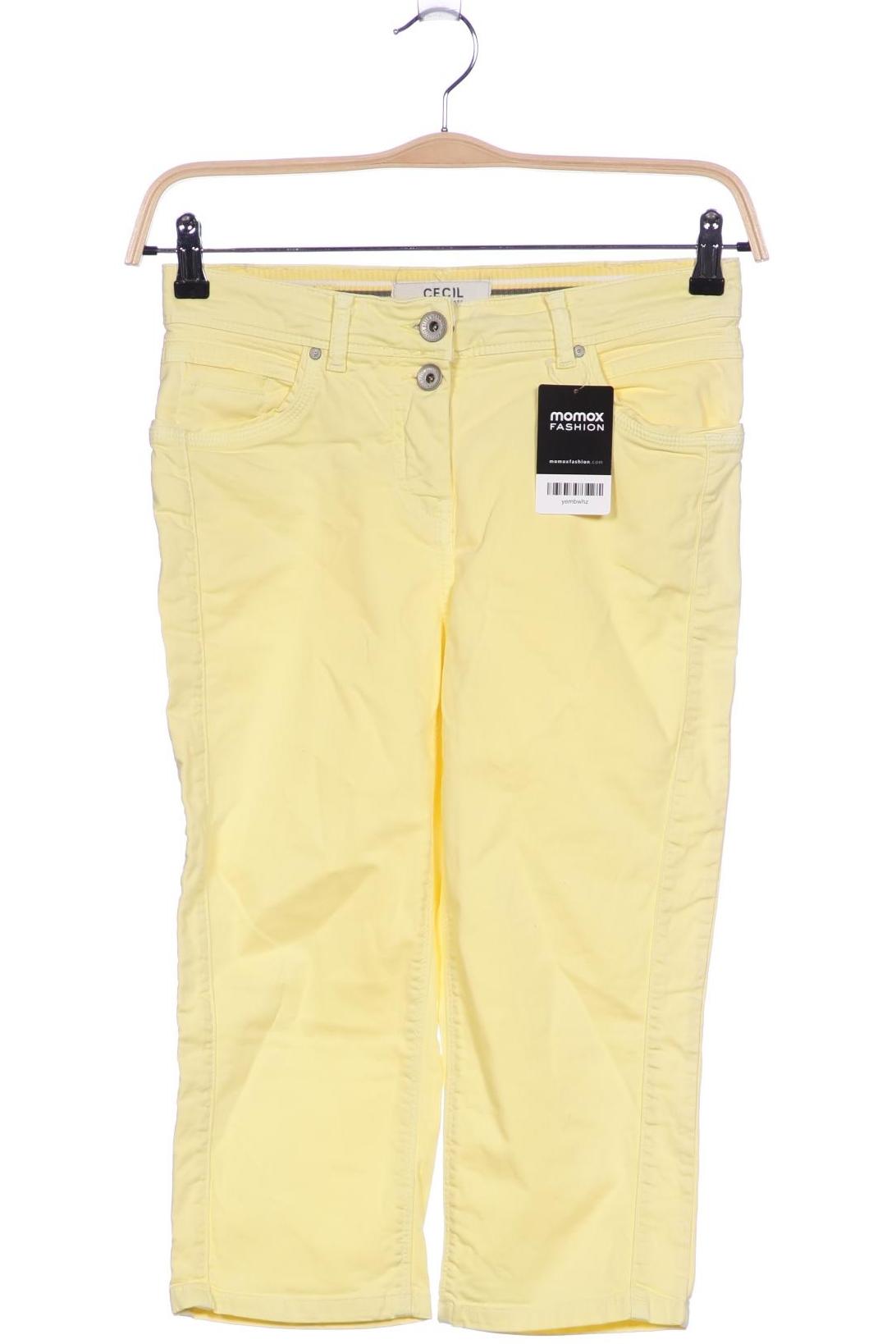 

Cecil Damen Jeans, gelb, Gr. 27