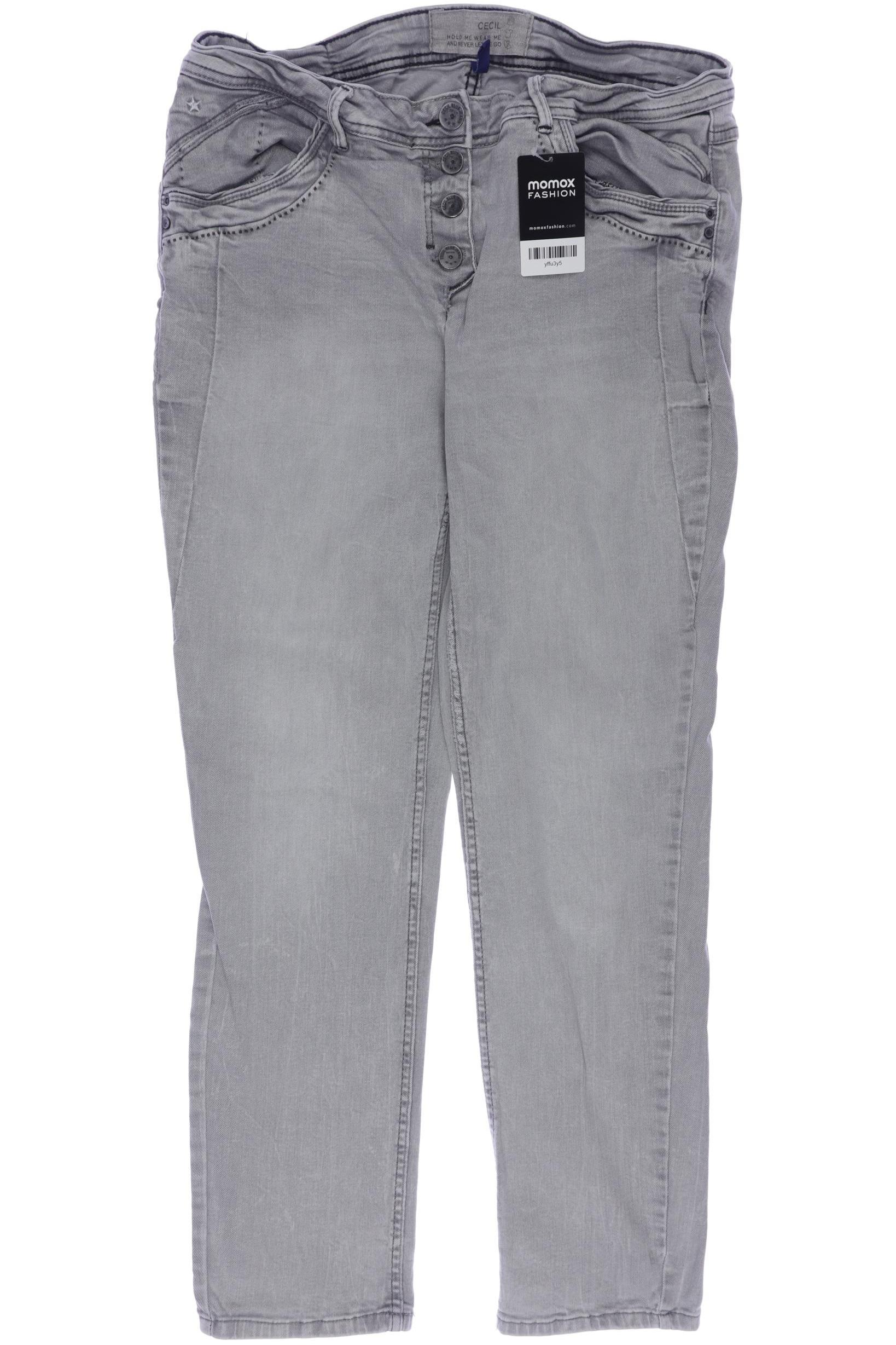

Cecil Damen Jeans, grau, Gr. 34