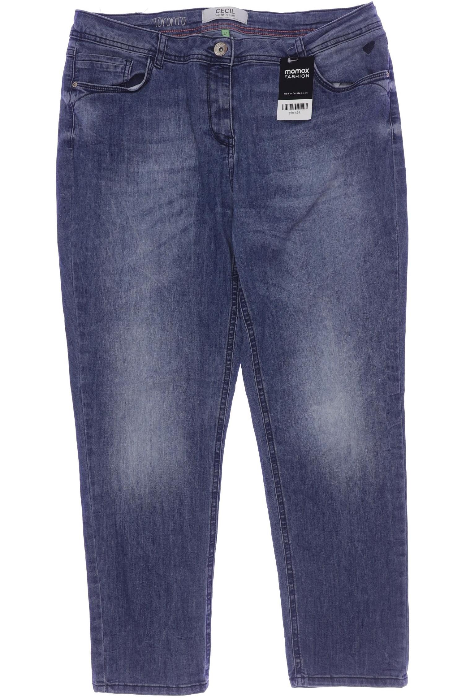 

Cecil Damen Jeans, blau, Gr. 34