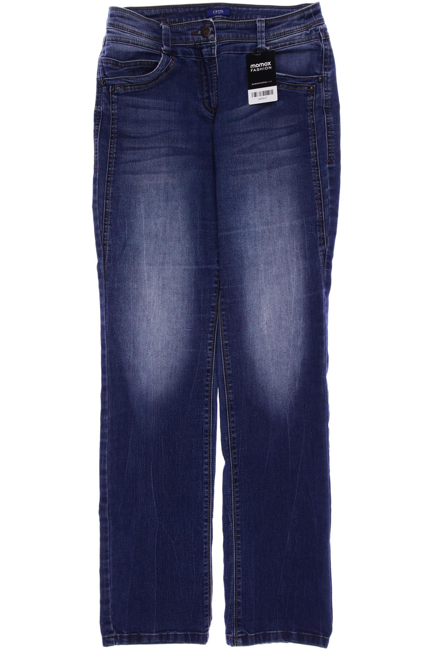 

CECIL Damen Jeans, marineblau