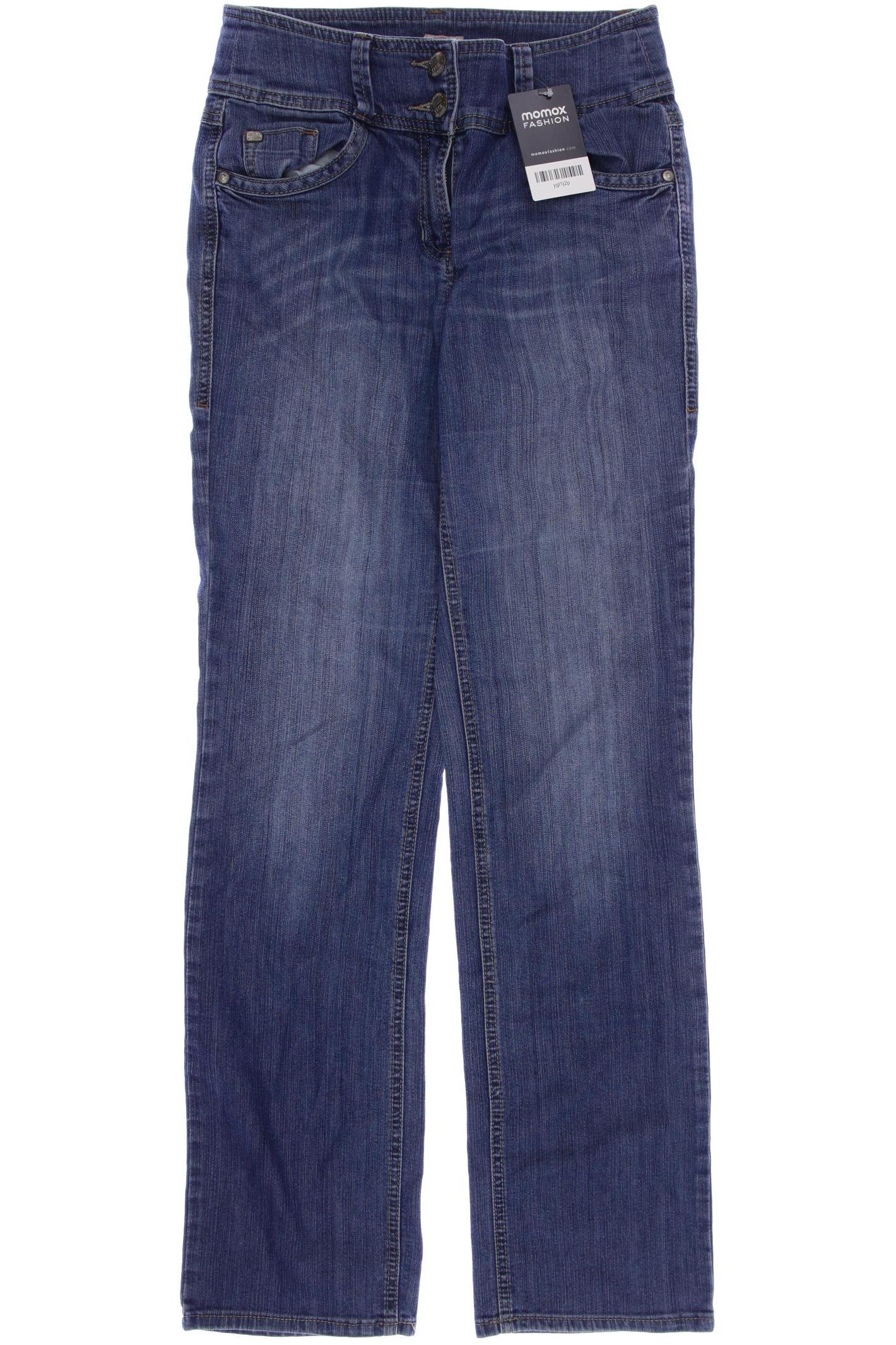 

CECIL Damen Jeans, blau