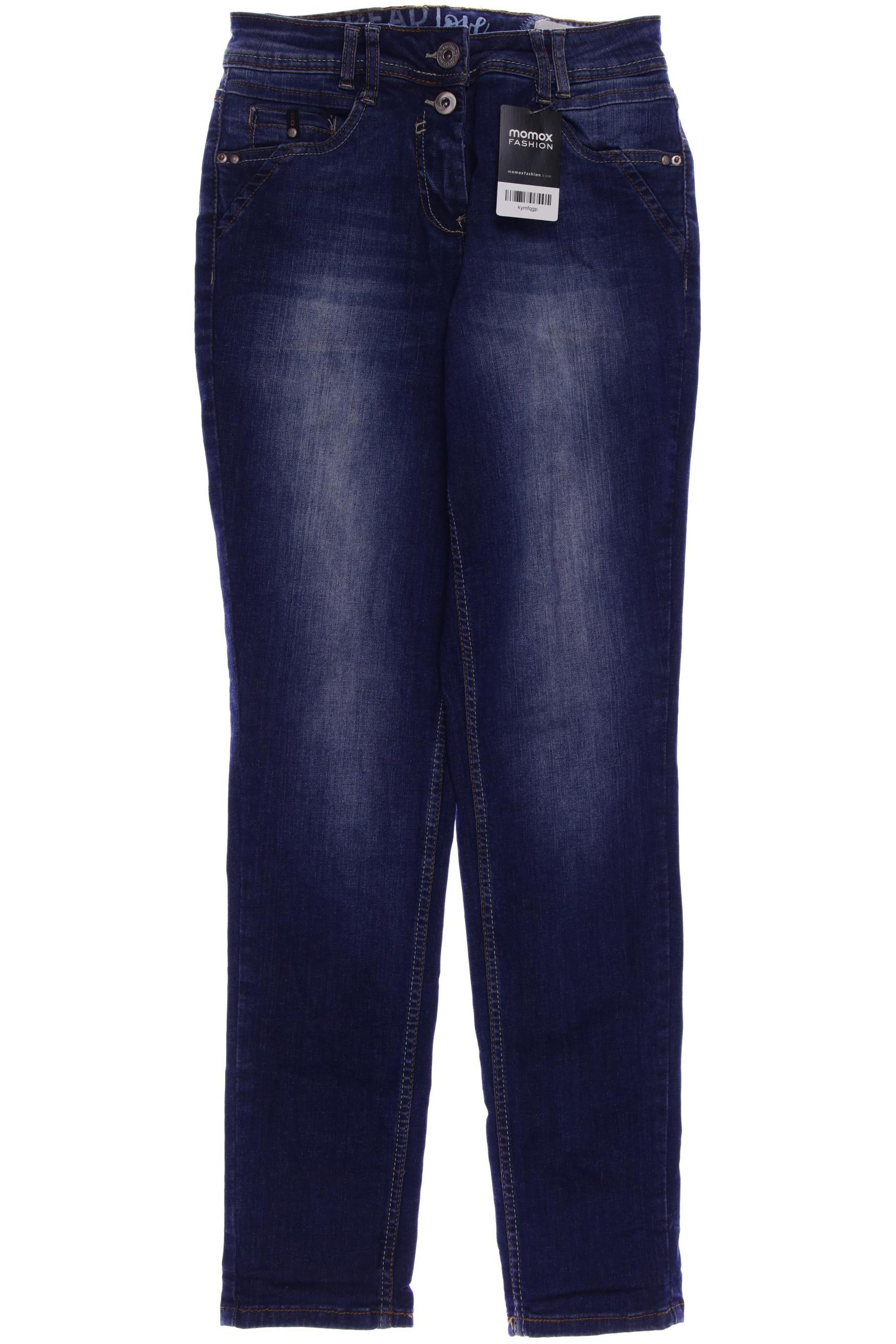 

CECIL Damen Jeans, marineblau