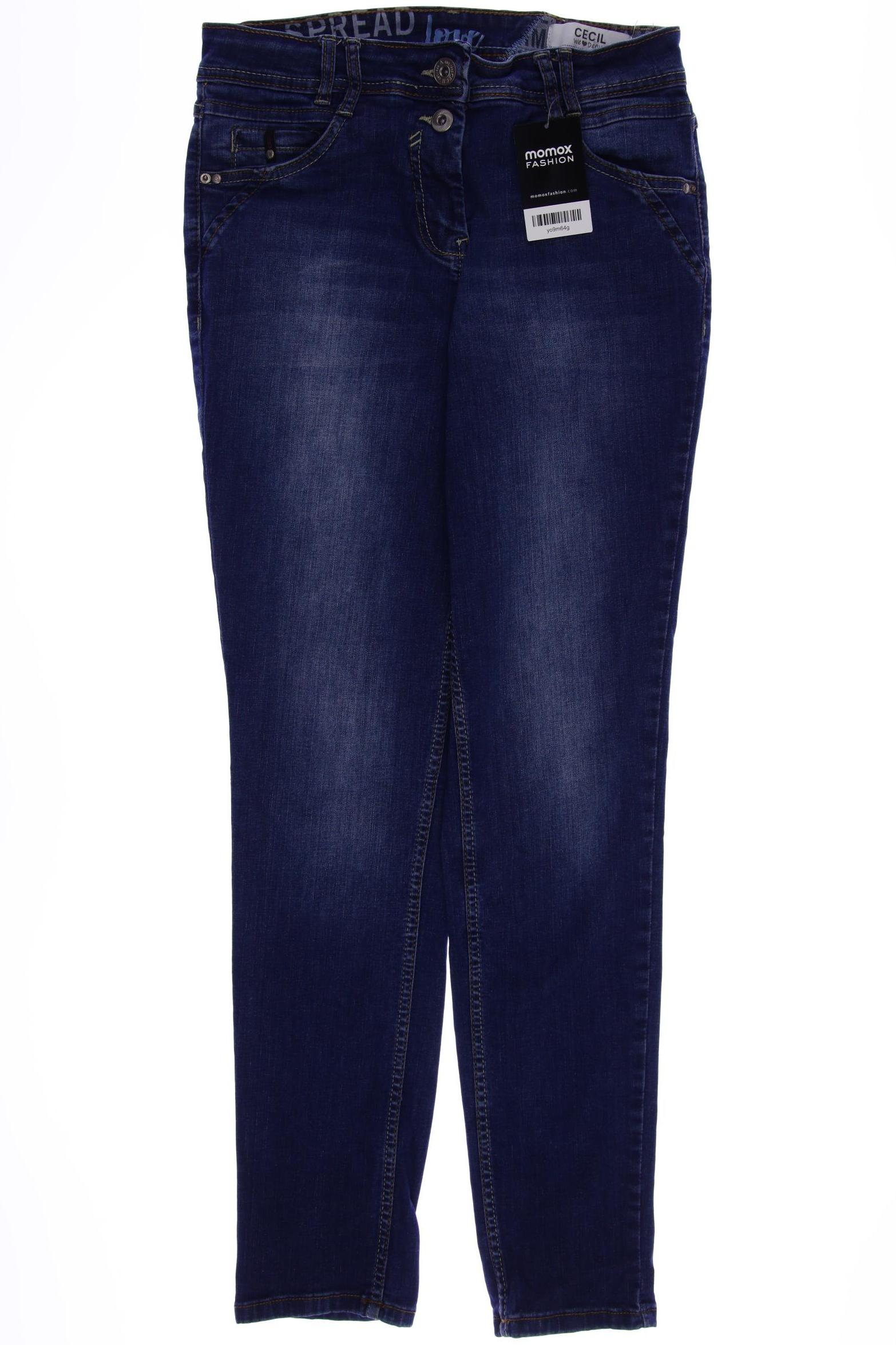 

CECIL Damen Jeans, blau