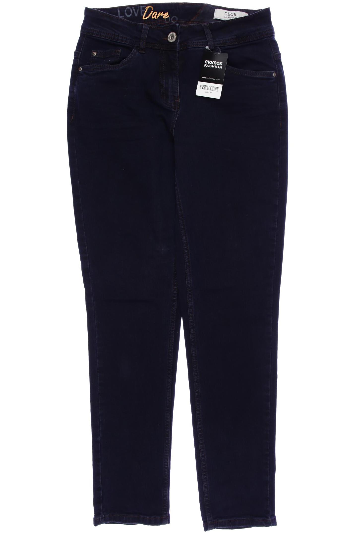 

Cecil Damen Jeans, marineblau, Gr. 28