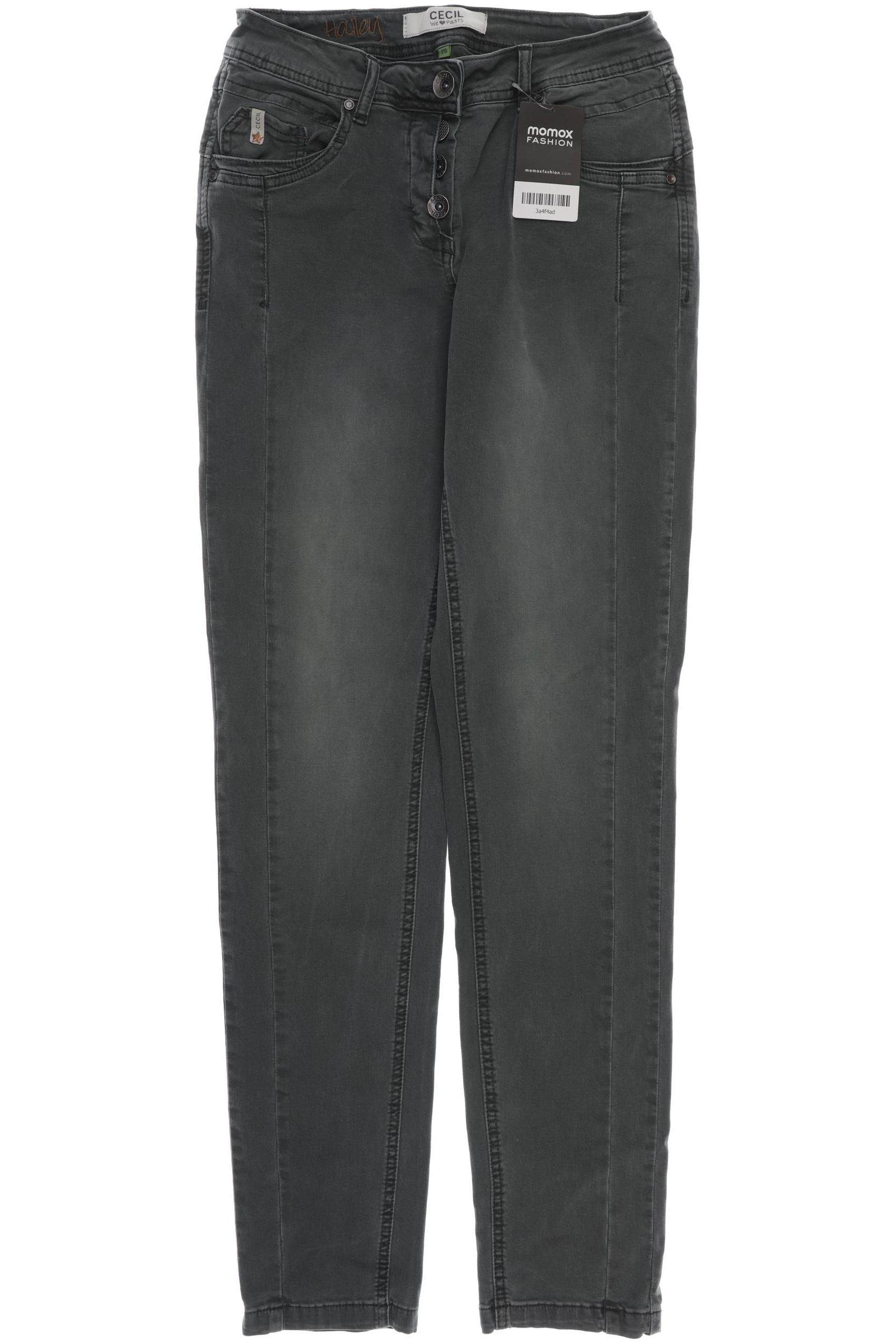 

CECIL Damen Jeans, grün