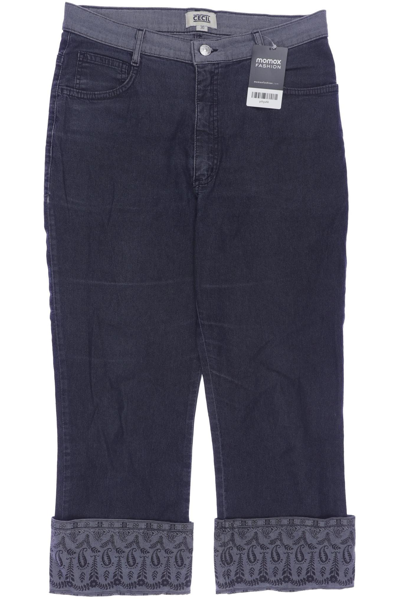 

Cecil Damen Jeans, marineblau, Gr. 30