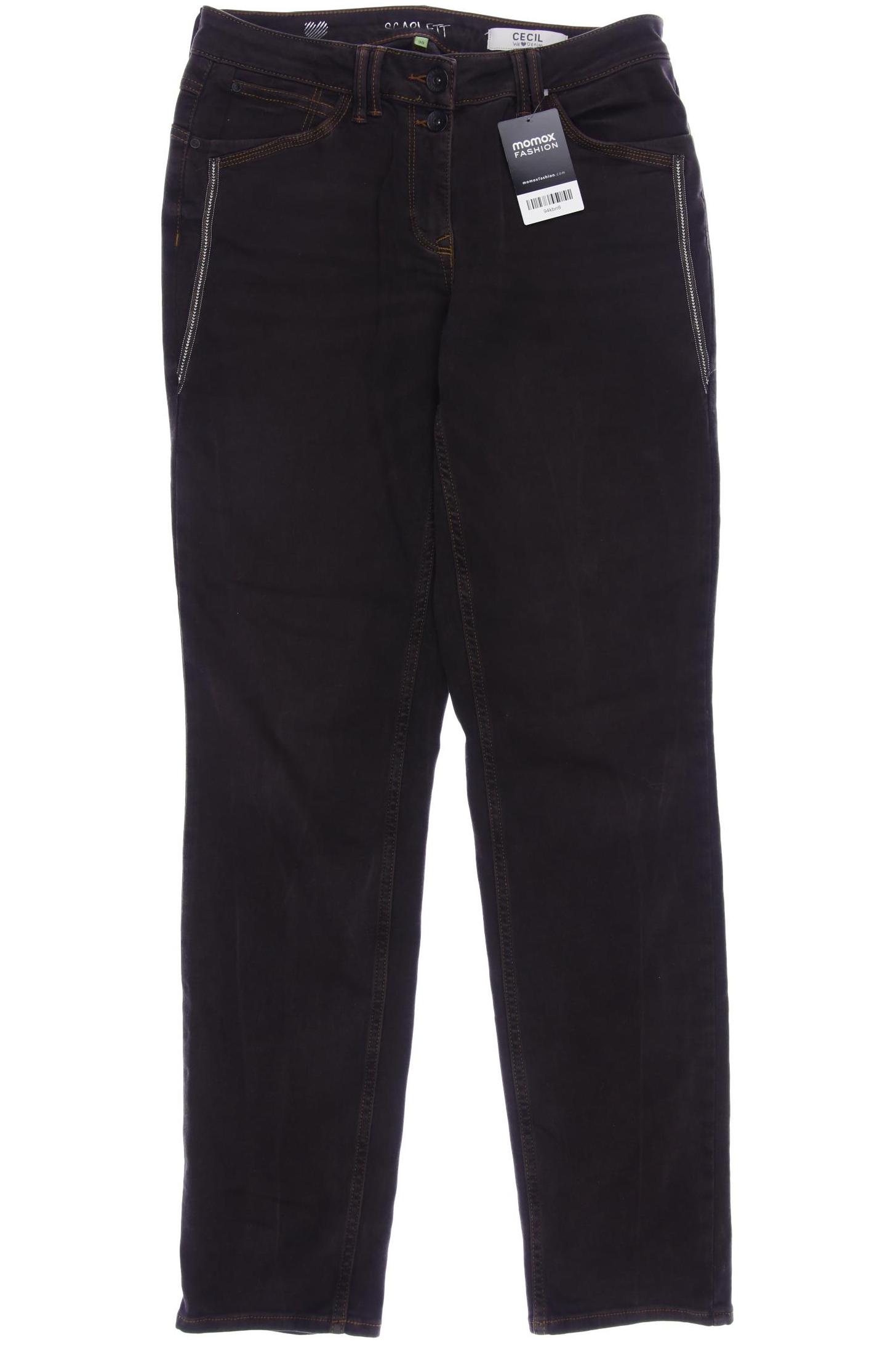 

CECIL Damen Jeans, braun
